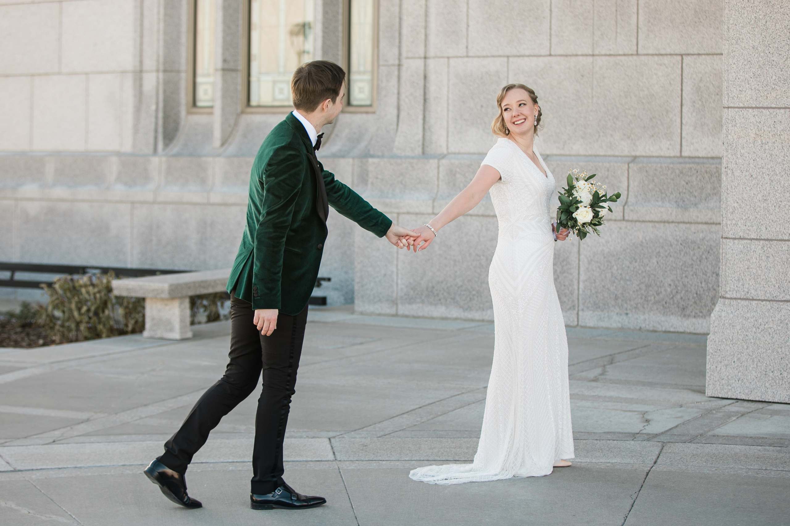 Zina & Elliott Wedding. Fotografía accesible en Calgary