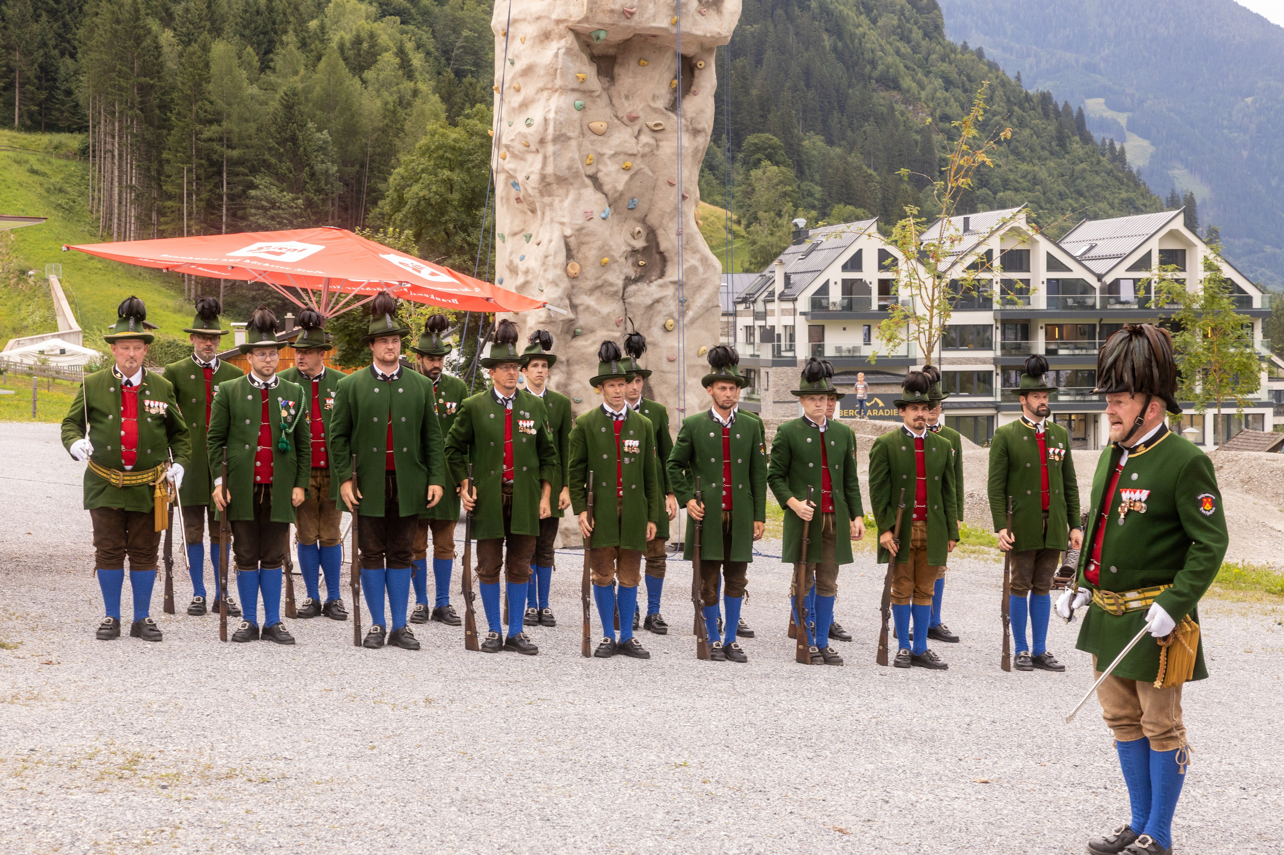 SCHÜTZENKOMPANIE, Dorfgastein, 12.07.2025. Guzel Kolobova| Fotografin| Salzburg