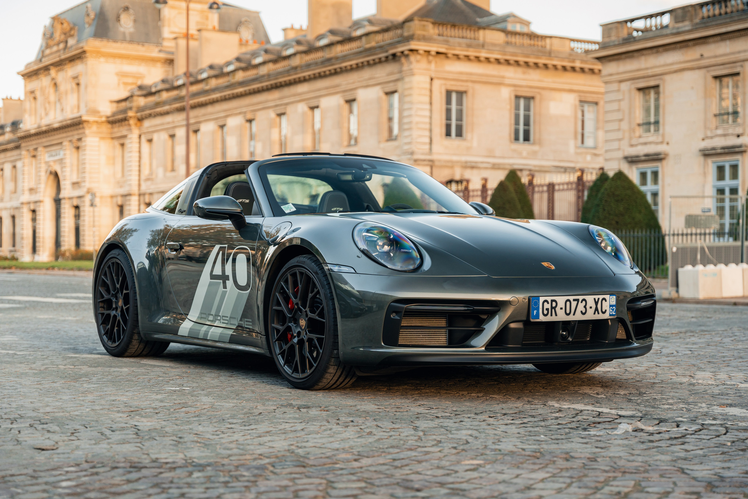 Porsche 911 Targa 4 GTS. Photographe de voitures à Paris — Vitalii Motruk