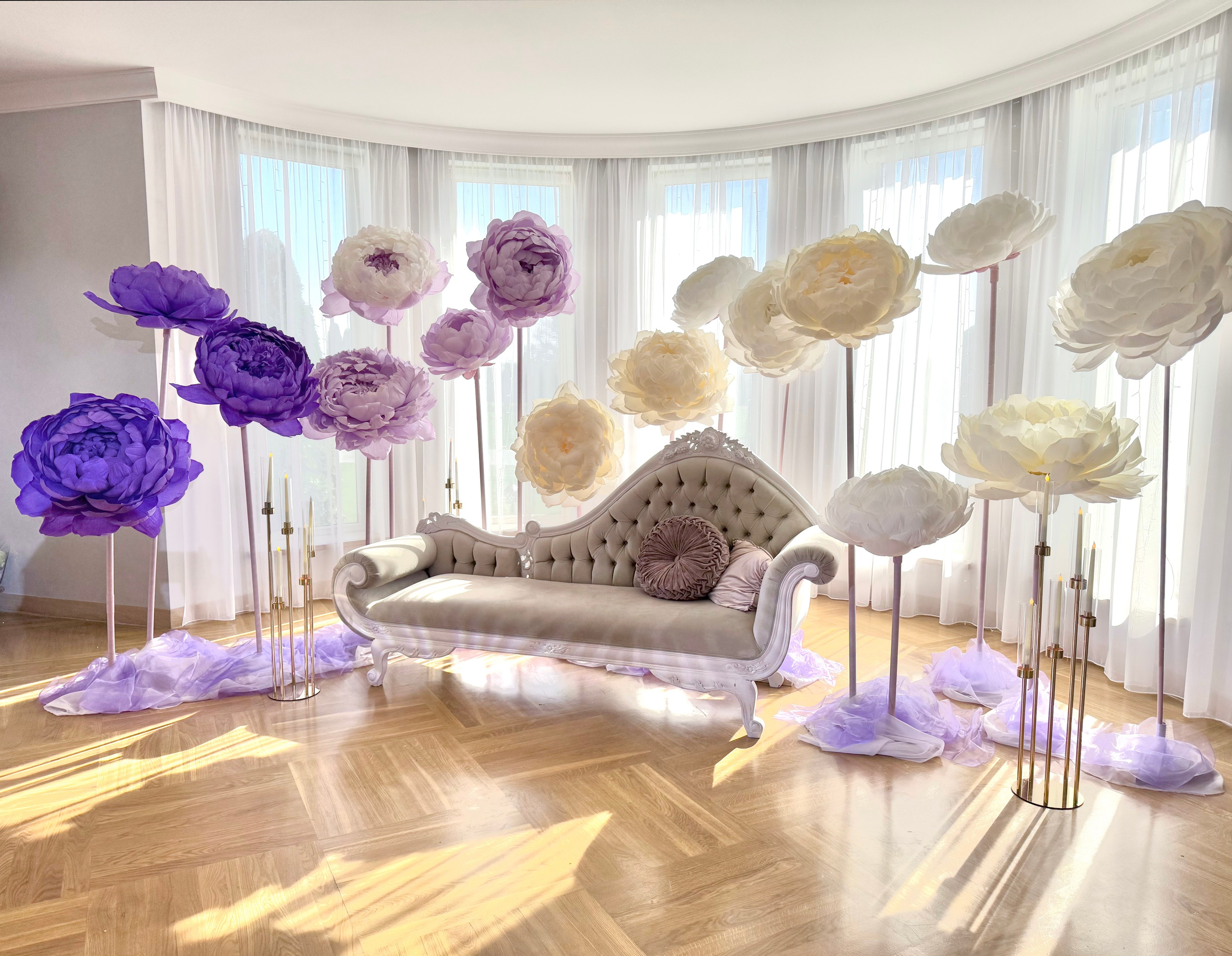 Papīra ziedi. Event design, decoration, floristry, gift, Irina Novika, Riga, Latvia