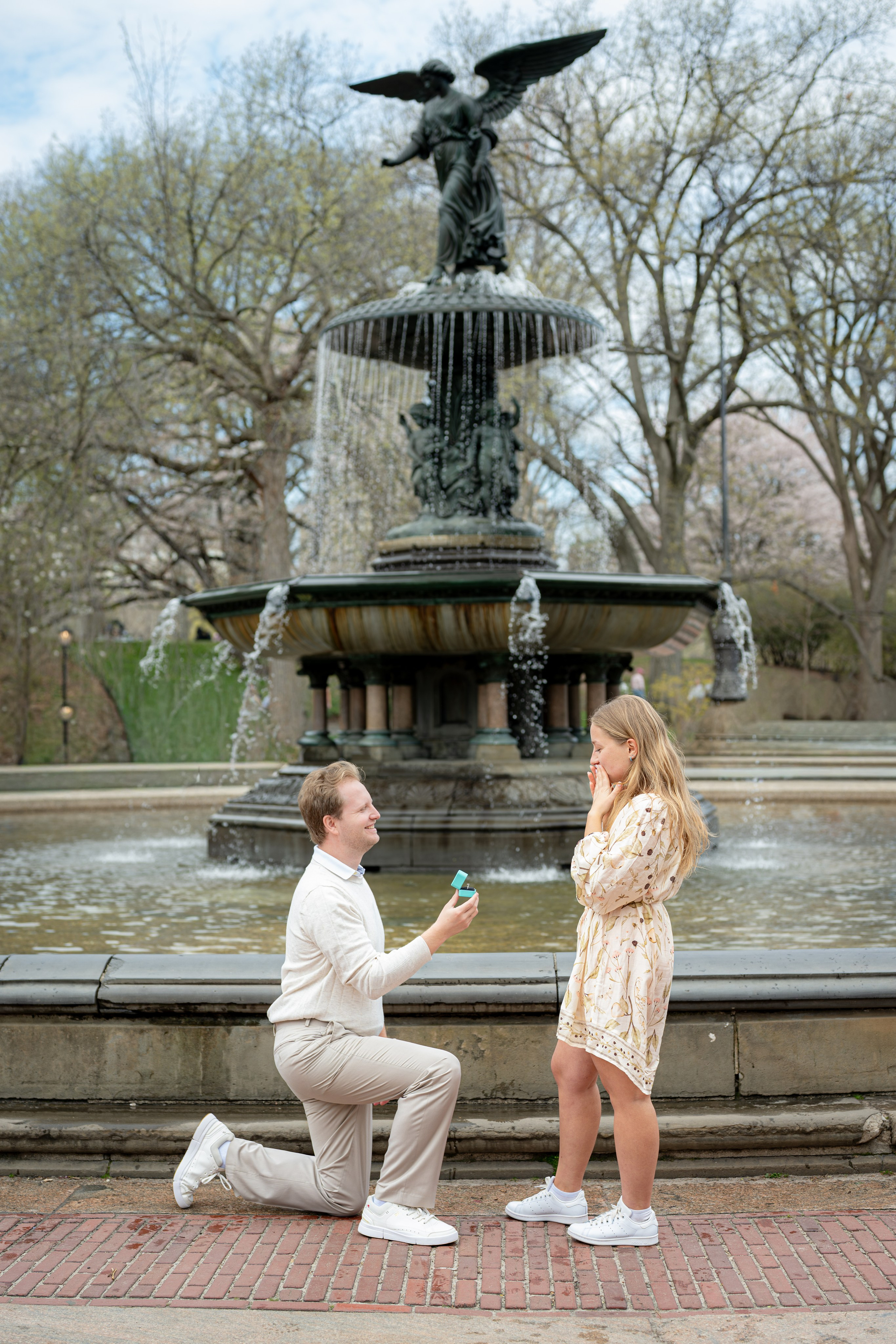 Secret Proposal Photoshoot | NYC Couple Portraits. Secret Proposals • Micro Weddings • Elopements • Parties in NYC, NJ, CT