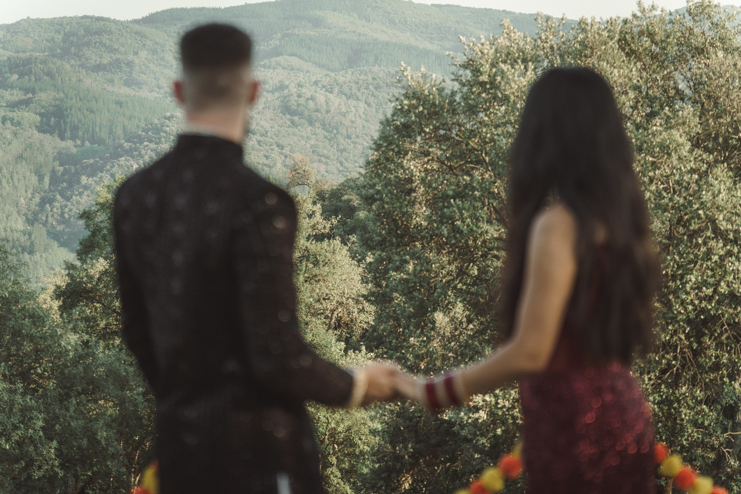 Patrik & Naomi. Monestir Sant Salvi. Paola wedding photographer / videographer in Barcelona