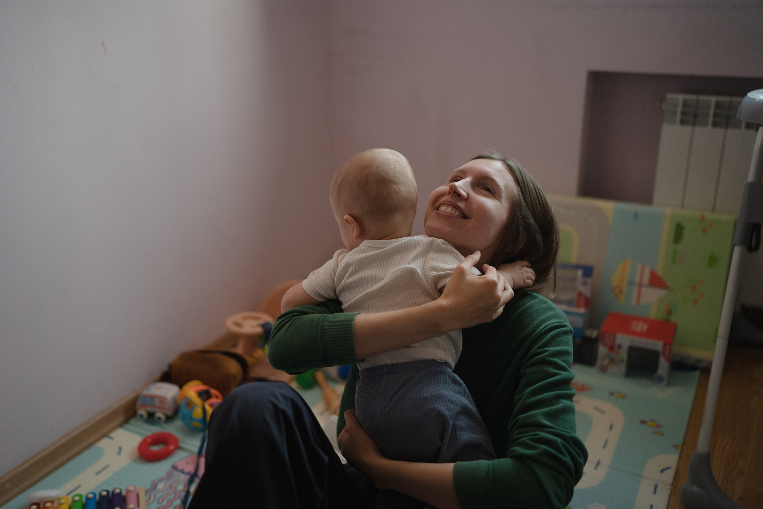 Alena, Vlad and their son Lev. Main