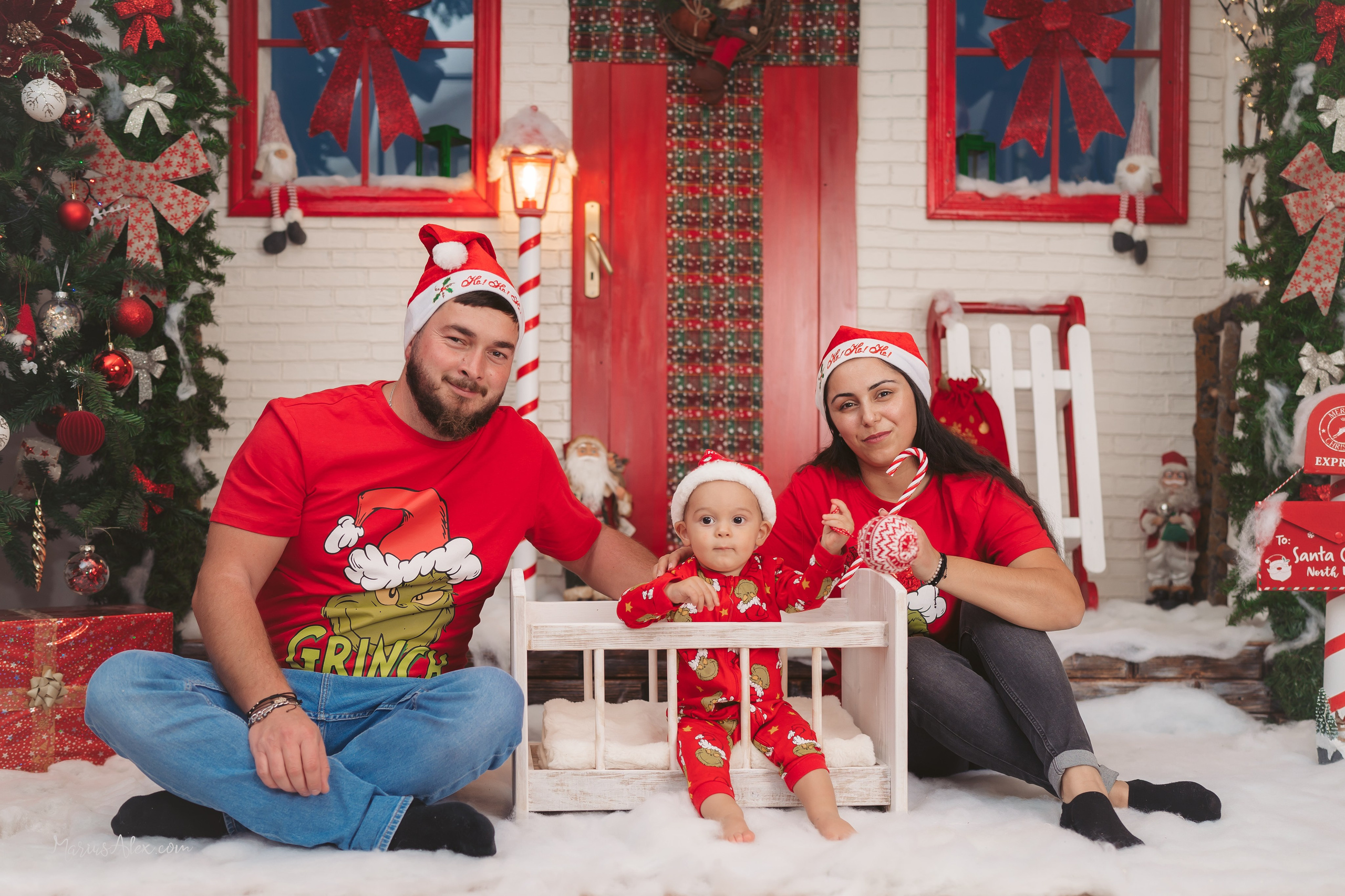 Familia Hacman - Un Crăciun de poveste. Marius Alex fotograf de eveniment si portret din Suceava