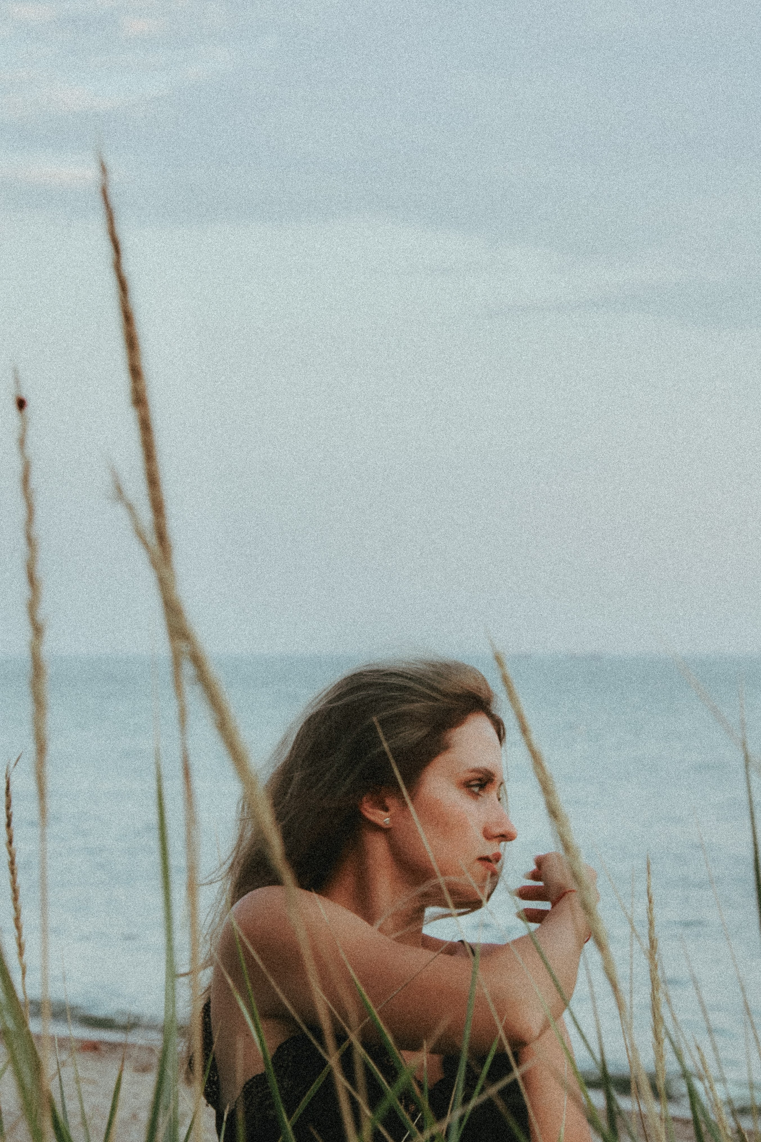 Dasha / sea walk. Photographer in Gothenburg Aleksandra Stroganova