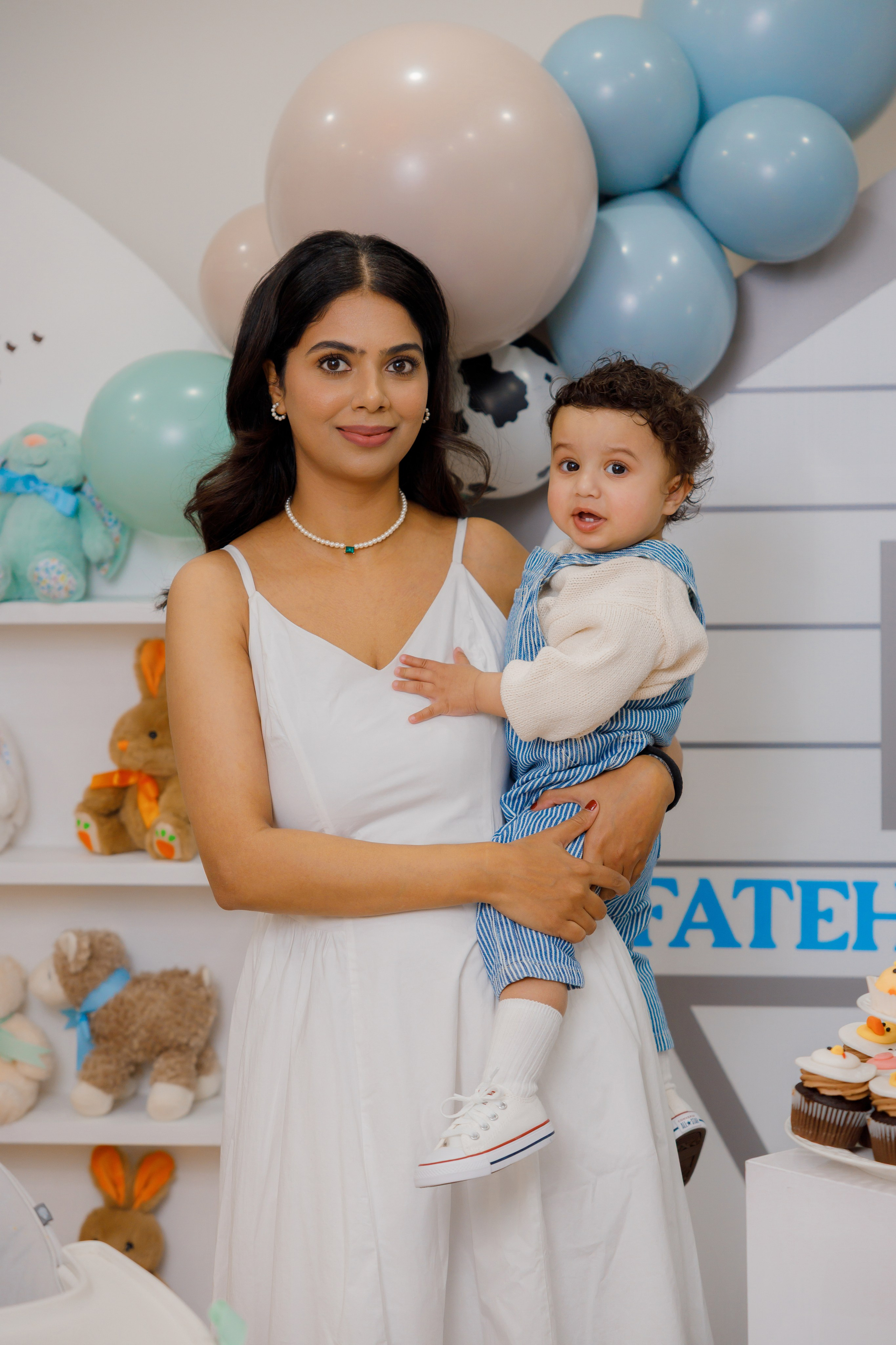 Fateh’s 1st birthday. Home