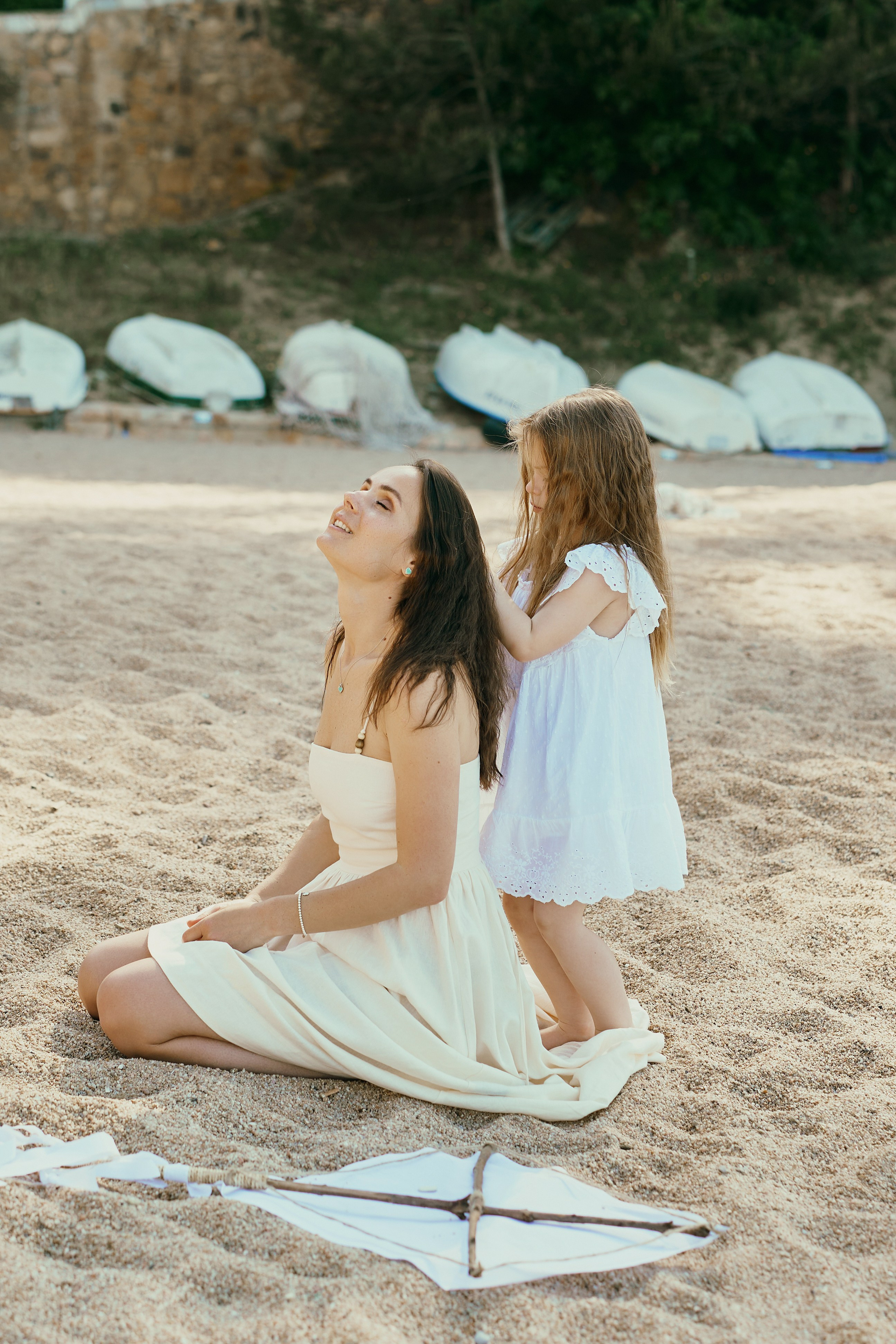На пляже. Ллорет де Мар. Фотограф в Барселоне Жанна Захарченко