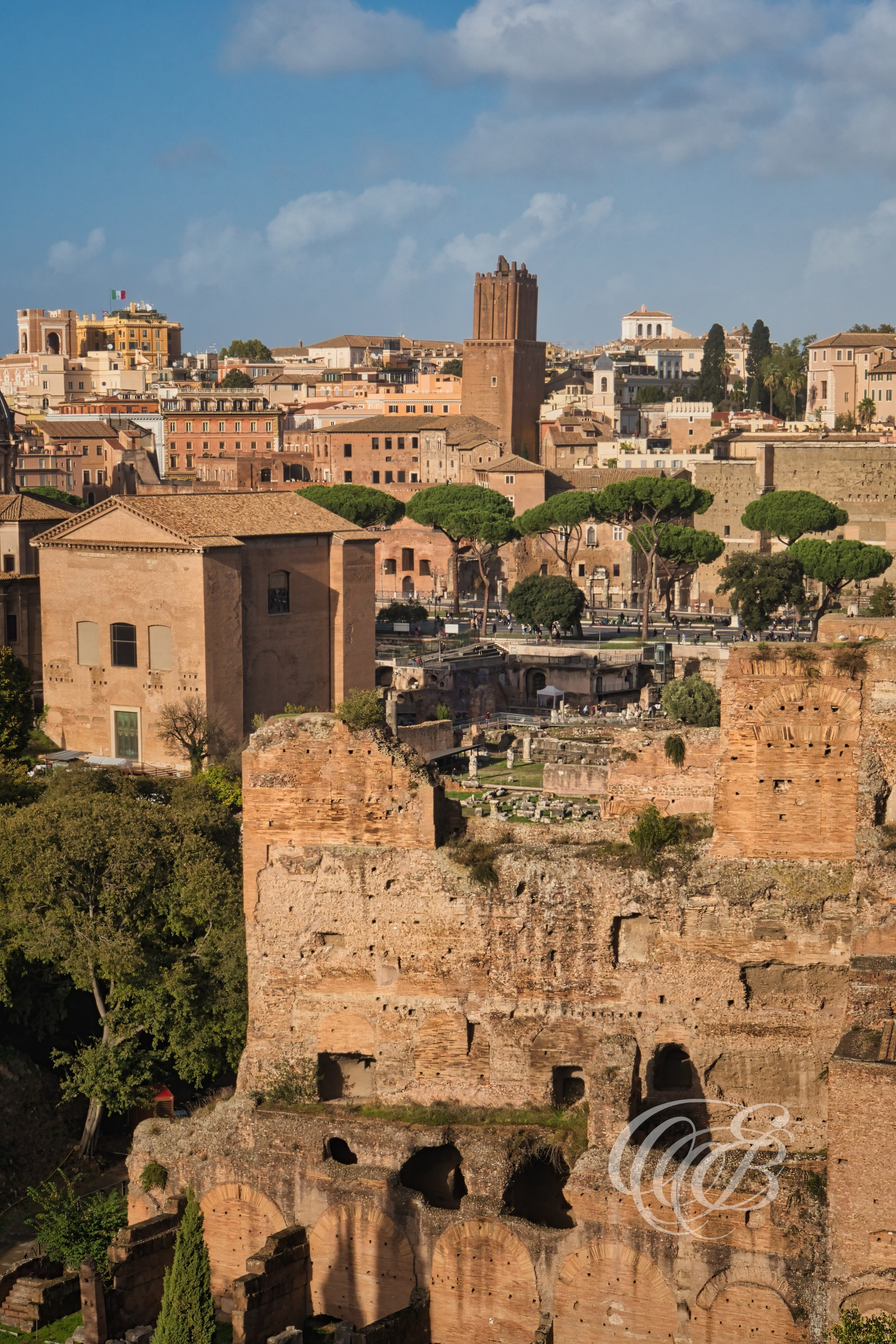 Photography of Italy — Rome, View from Palatine Hill — Eduardo Bartoli Fine Art & Travel Photography