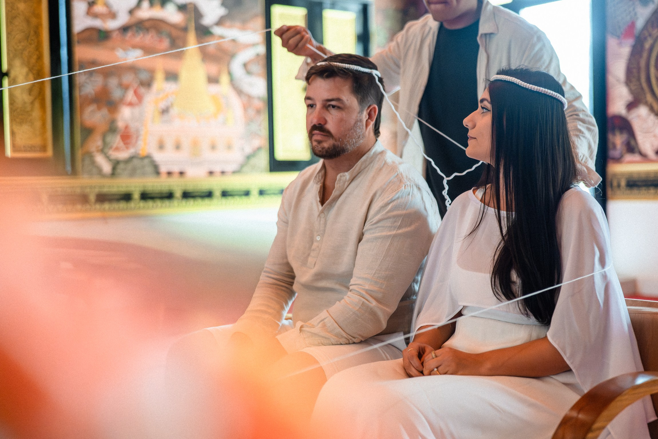 Traditional Buddhist Wedding Ceremony in Temple on Koh Samui | Wedding Planner