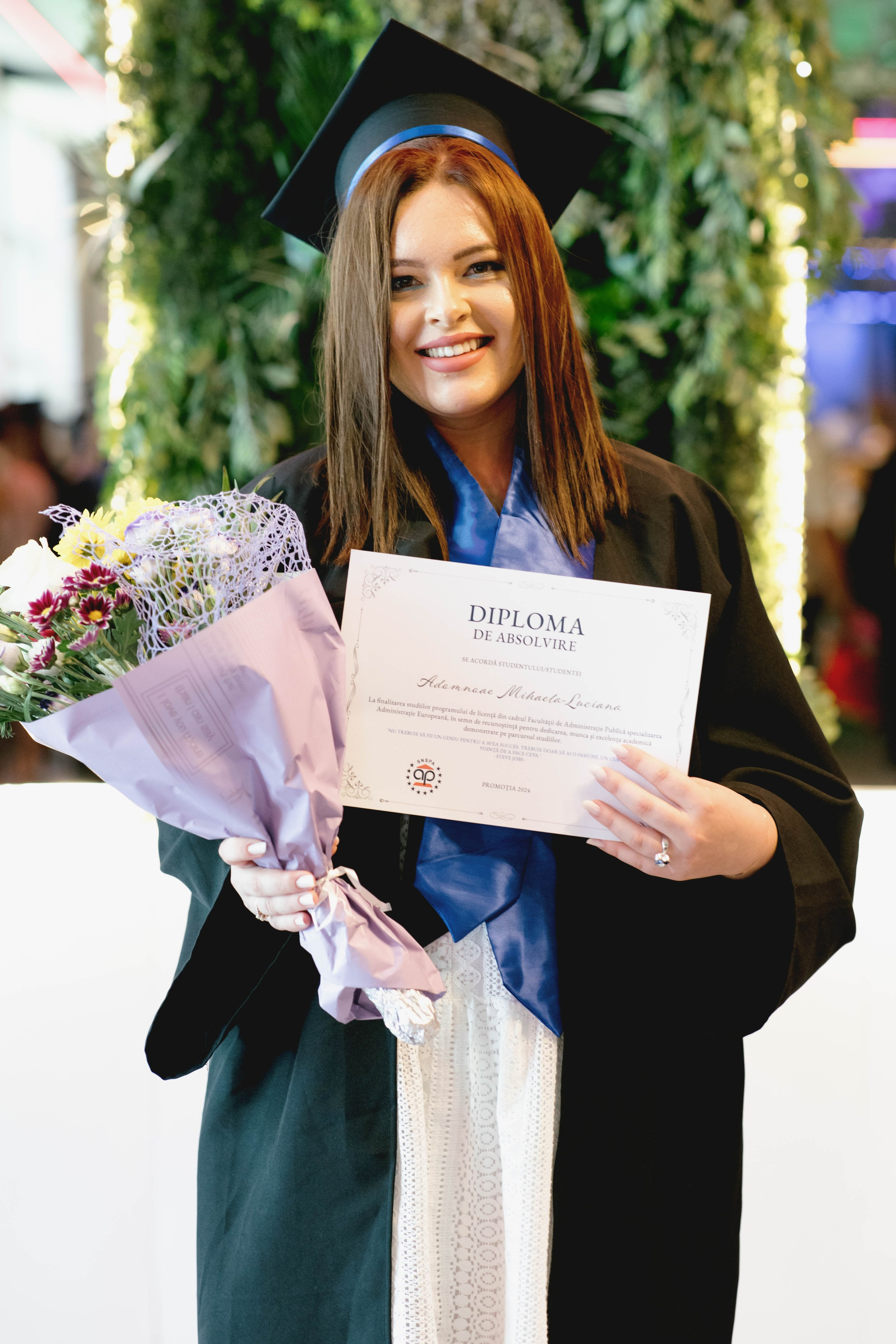 Festivitate Absolvire SNSPA 2024 - Jubile Bucuresti. MDimaFotoStudio. Fotograf de nuntă, evenimente private și de familie