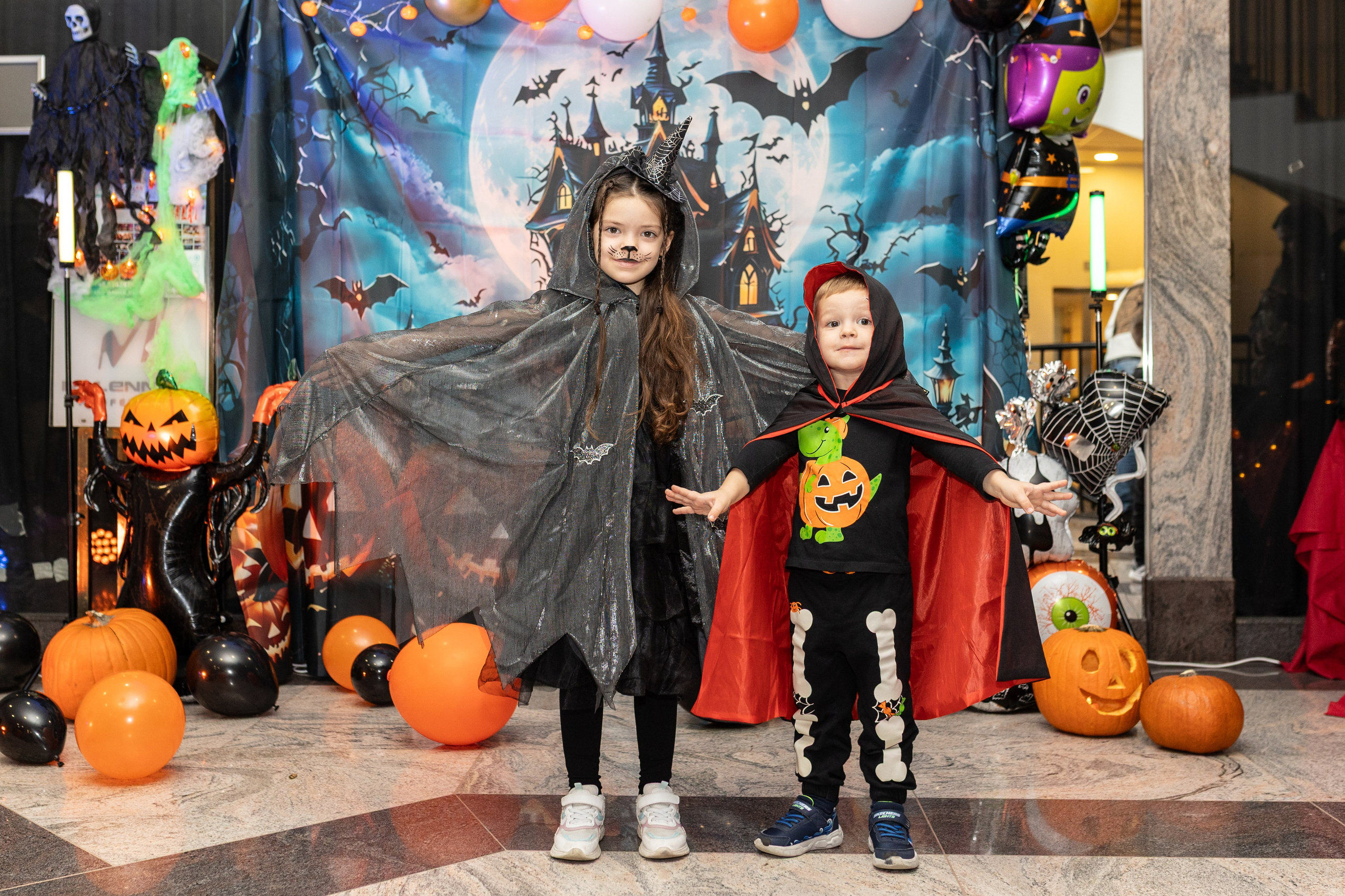 Leo dance studio Helloween 2025. Семейный и детский фотограф в Варшаве Мила Бобровская