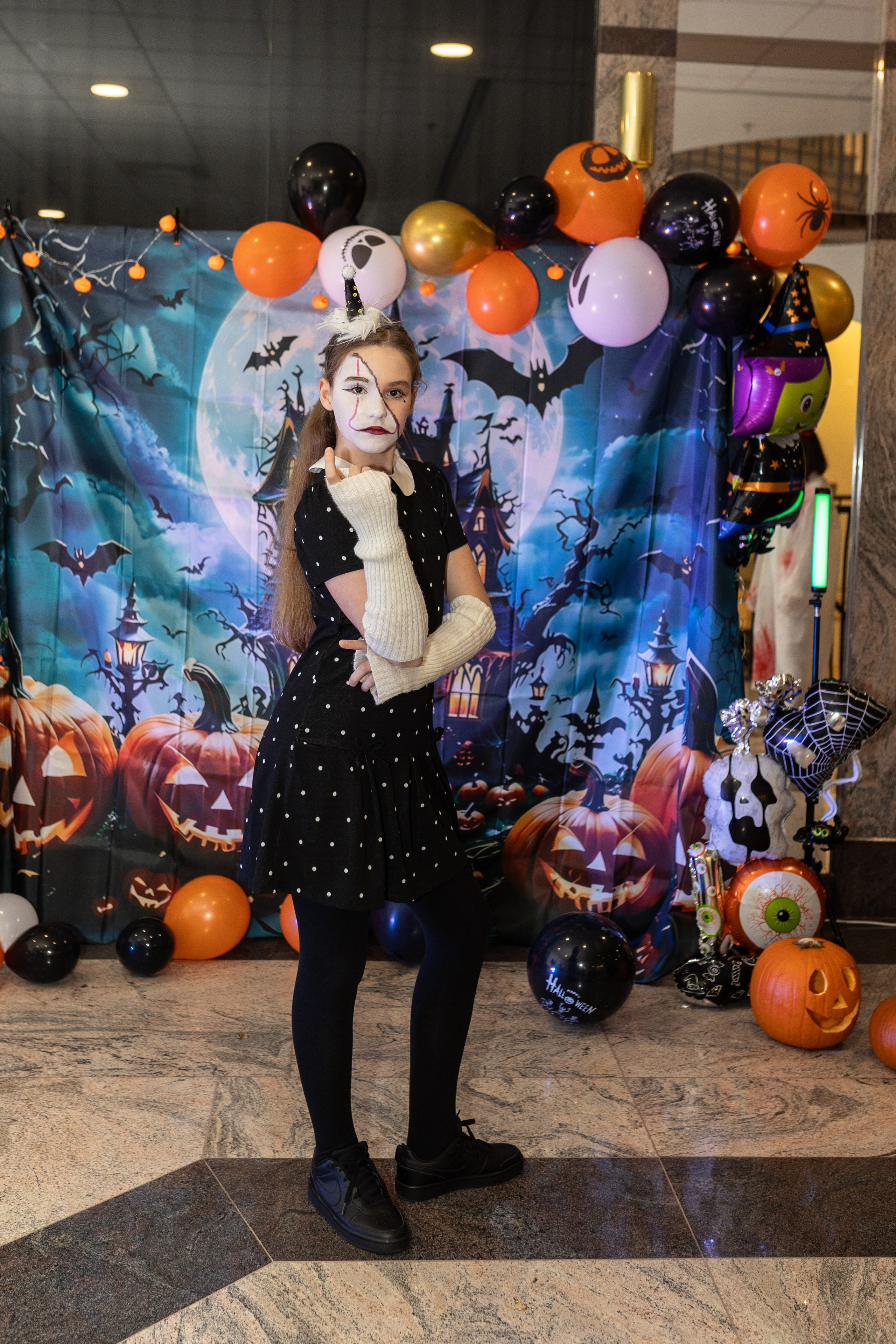 Leo dance studio Helloween 2025. Семейный и детский фотограф в Варшаве Мила Бобровская