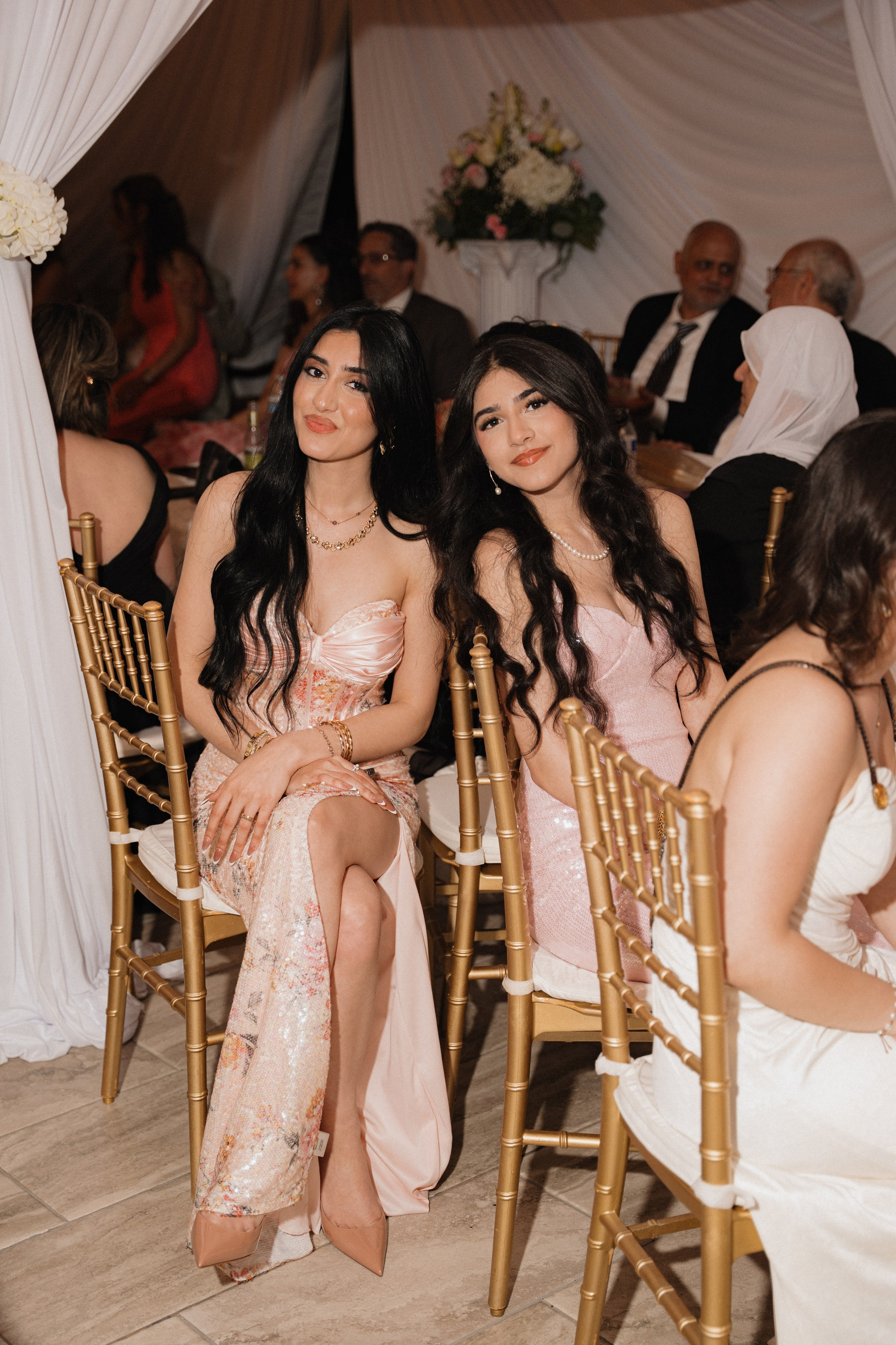 Rani and Noor’s engagement party. Photographer in Washington Sophia D