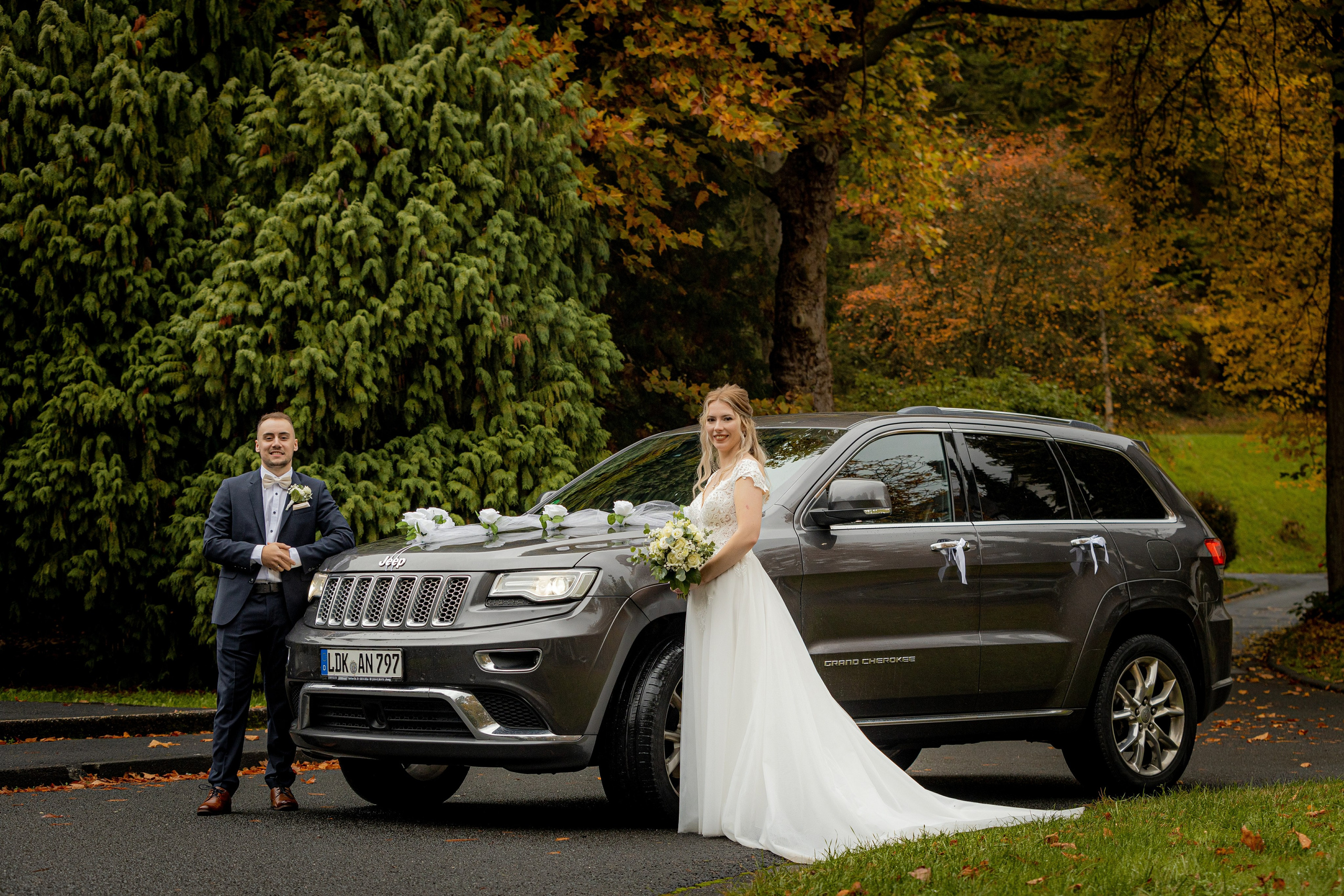 Herbstliche Hochzeit. Фотограф в Германии — Михаэль Барон