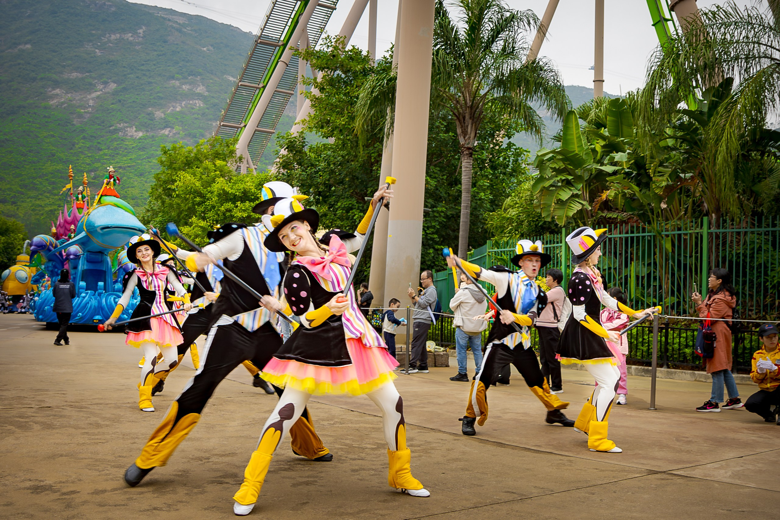 Дневной парад новогодняя версия
