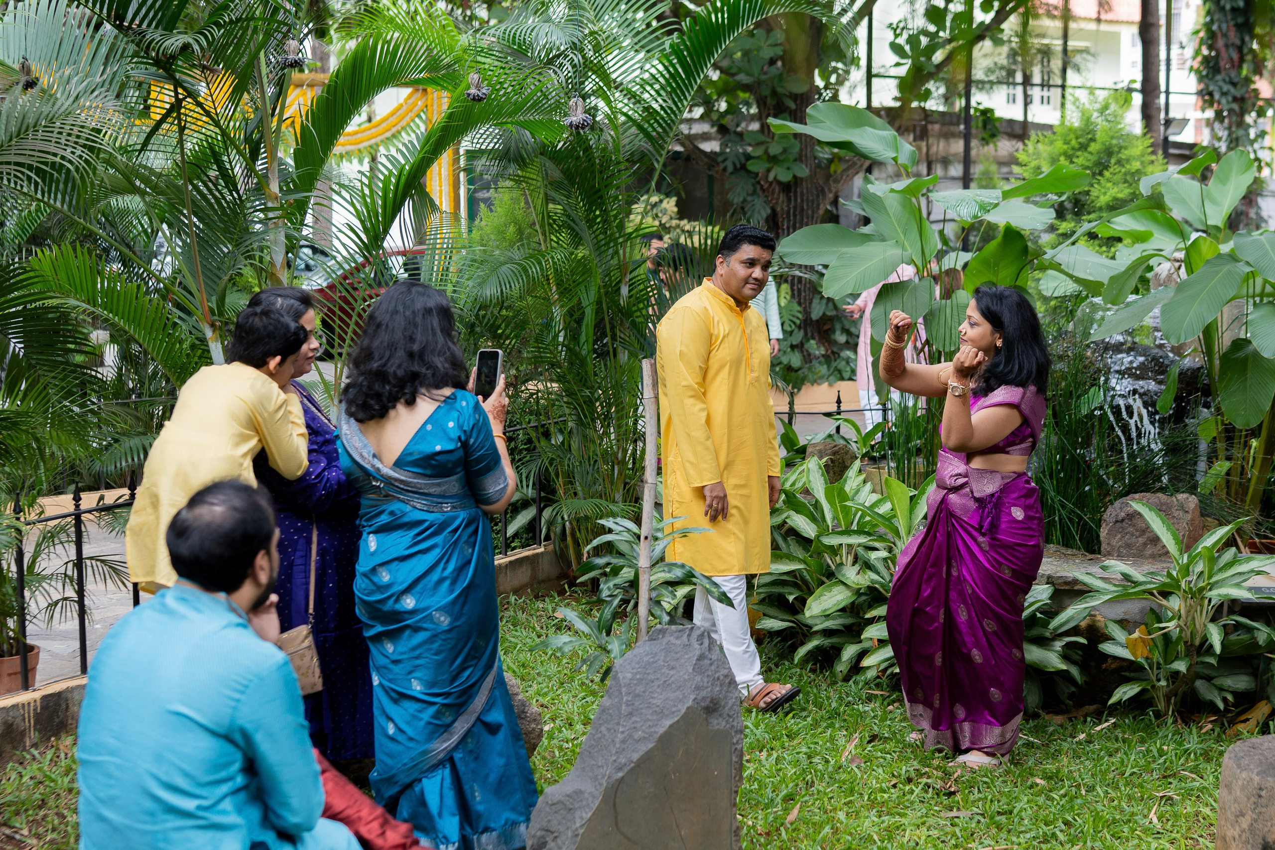 Kruthika & Akshay, Wedding at Balan Farms, Bangalore | Truly Yours