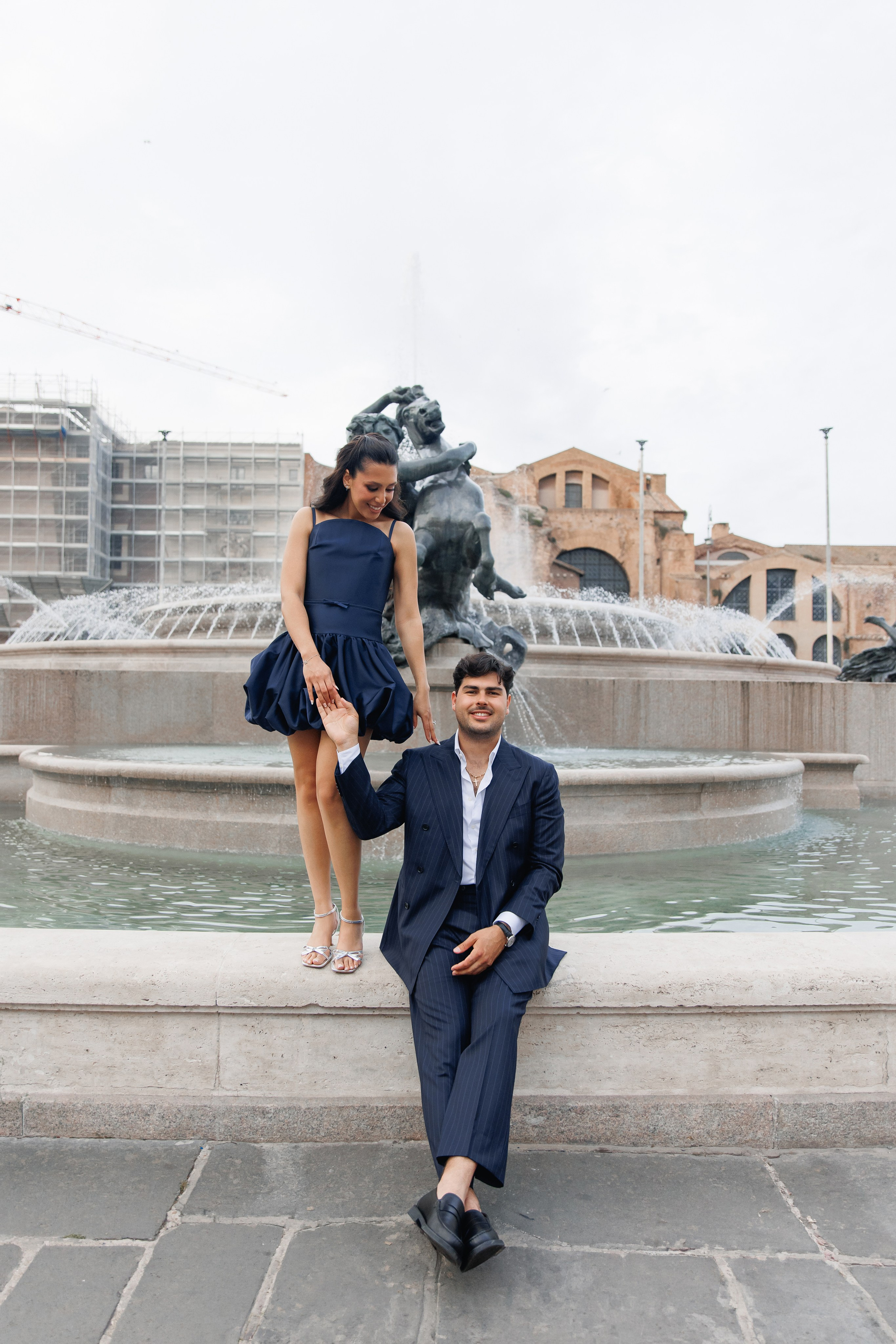 Karen & Dante. Wedding Photographer Rome Tuscany Como Sicily Puglia Amalfy Italy- Oksana Savenchuk