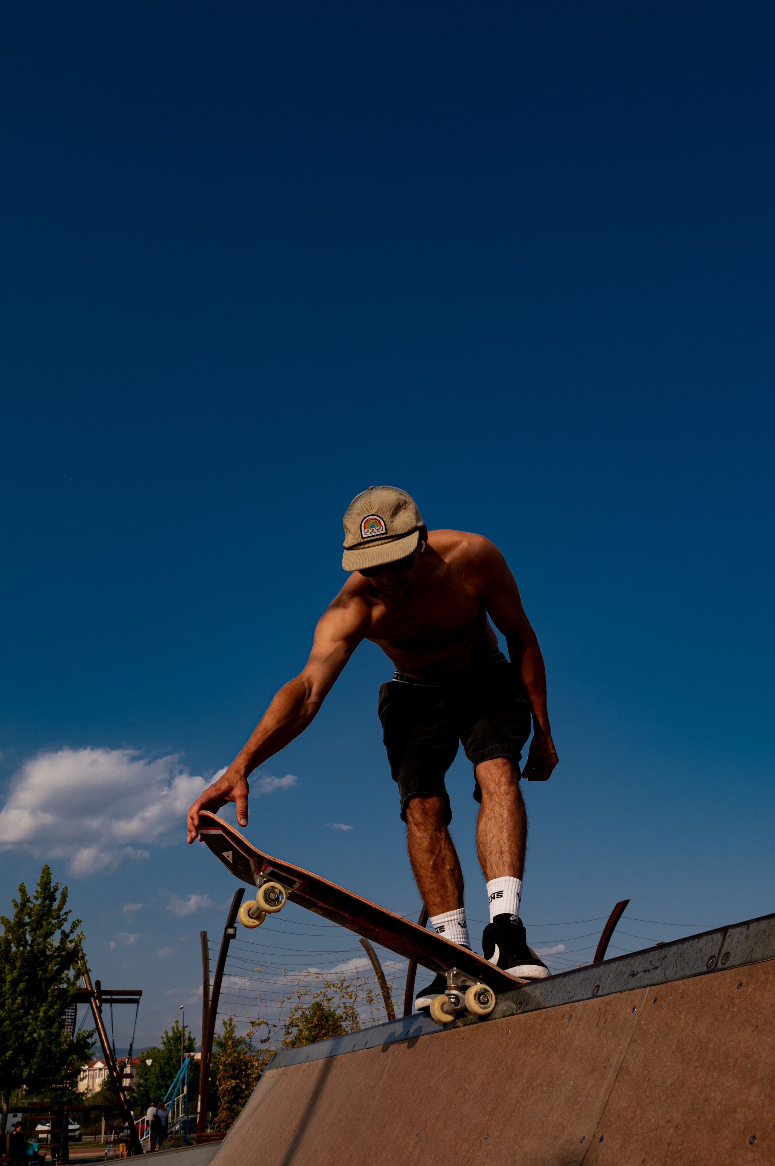 Alex — skate park at Fethi Bey. Photographer Yulia Lushnikova, Based in Valencia