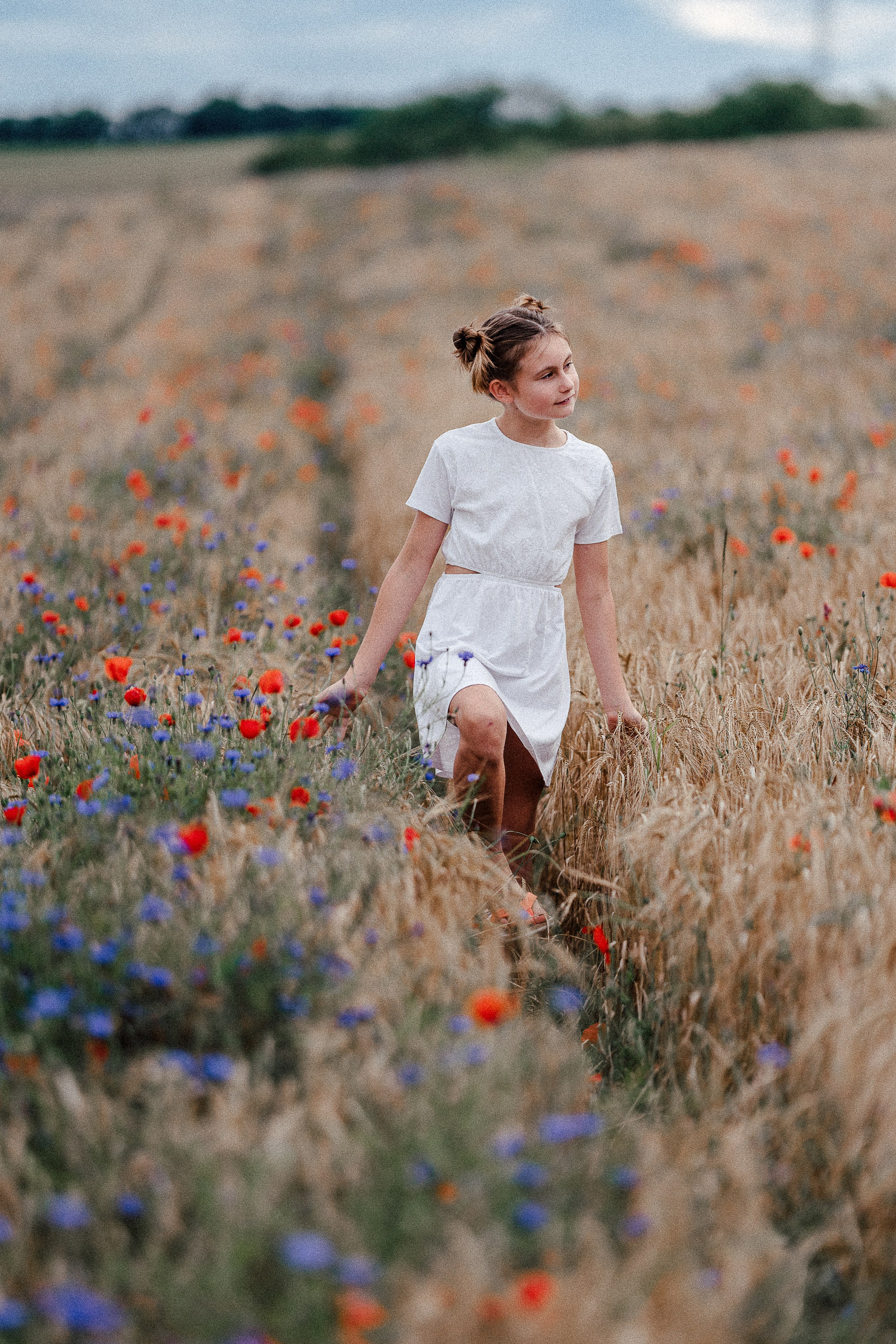 Poppy flowers. Familien, Portrait und Konzeptualfotografie in Genf, Schweiz