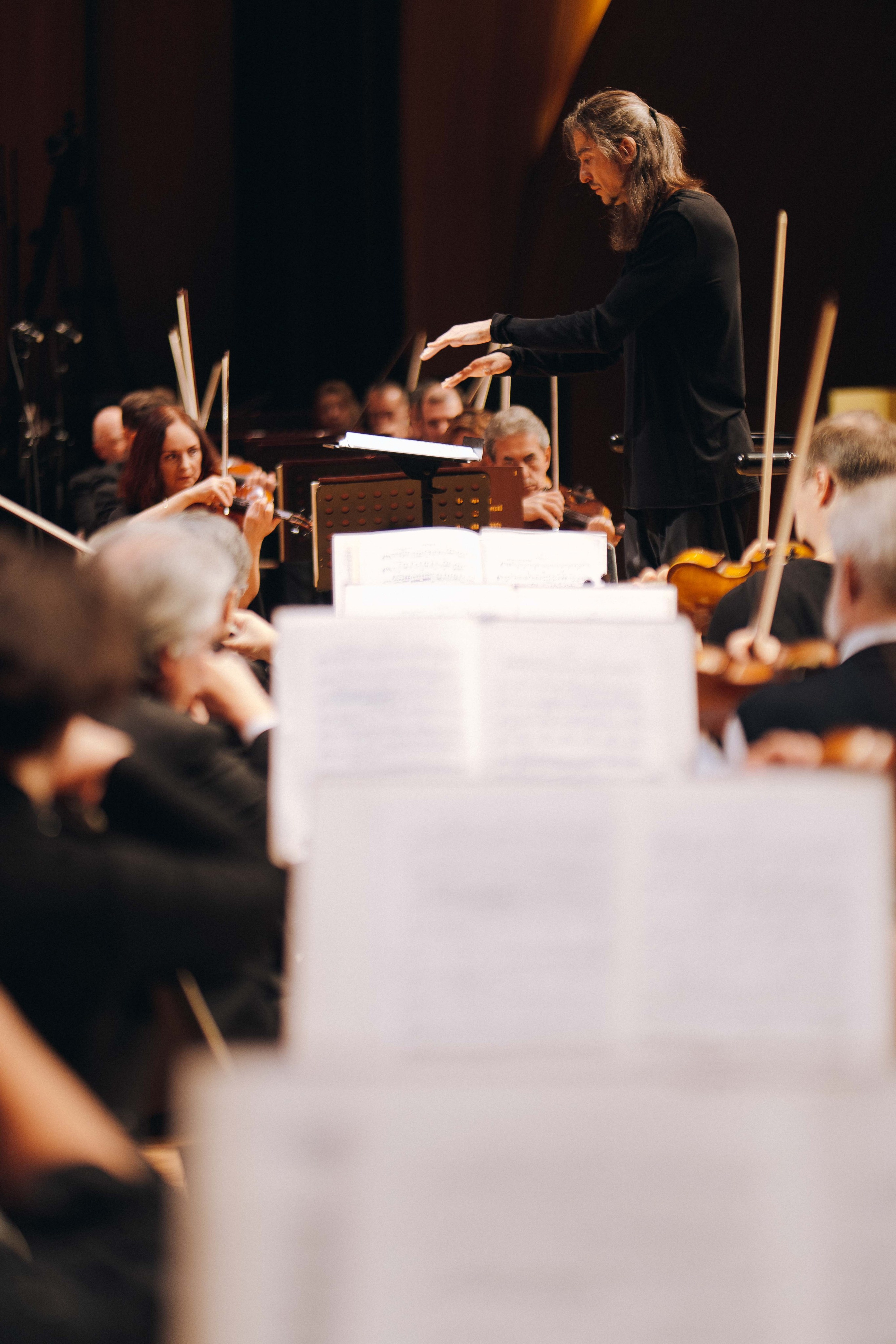 The Tchaikovsky Academic Grand Symphony Orchestra in Baku. Wedding&Event photographer Ismail Rzayev in Baku