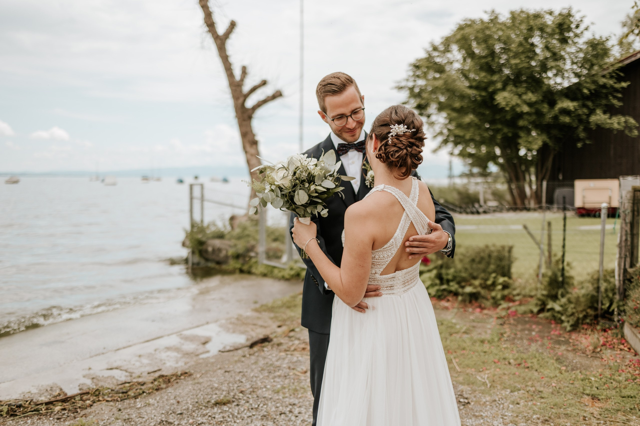 Ganztagesreportage Hochzeit Kesswil am Bodensee, Seegasthof Schiff. Hochzeitsfotografie Schweiz