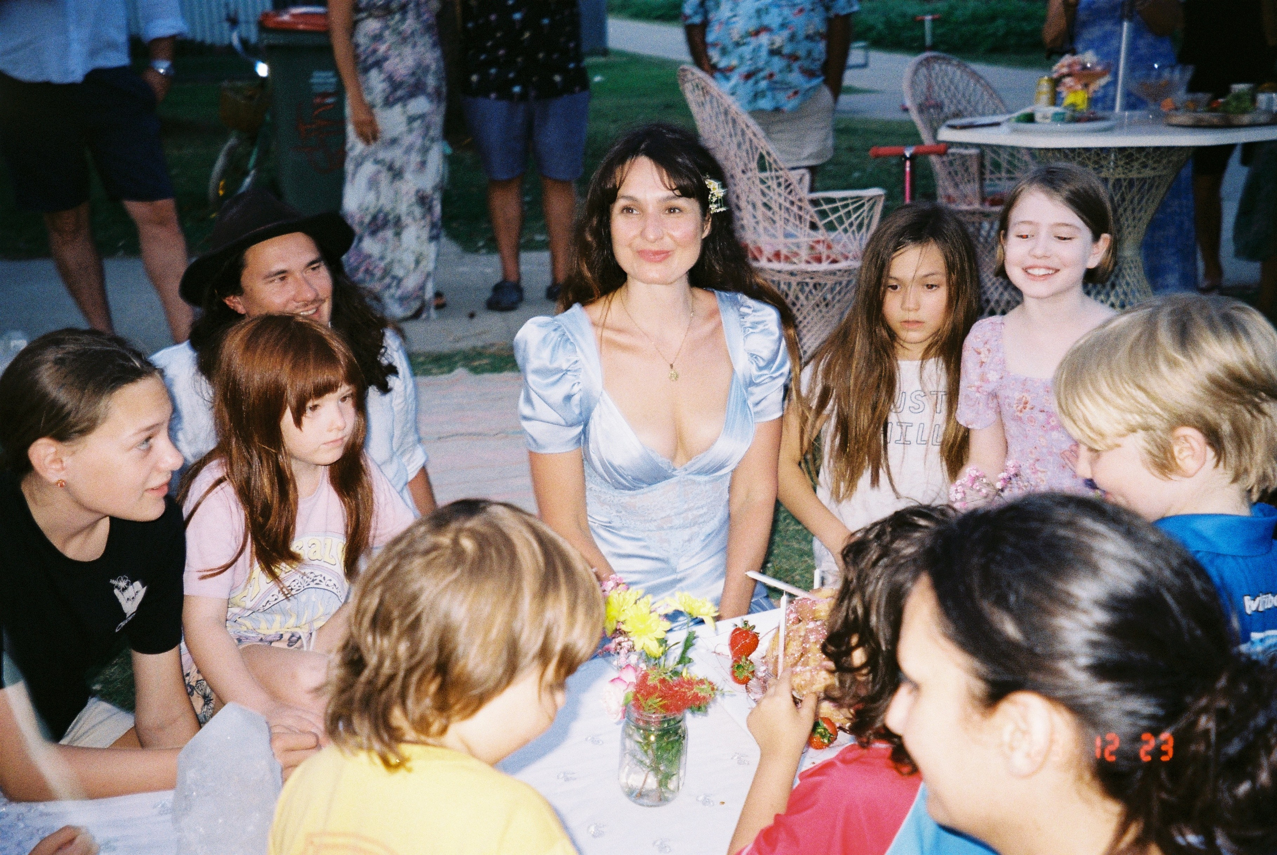 B-day party. Film portrait photographer