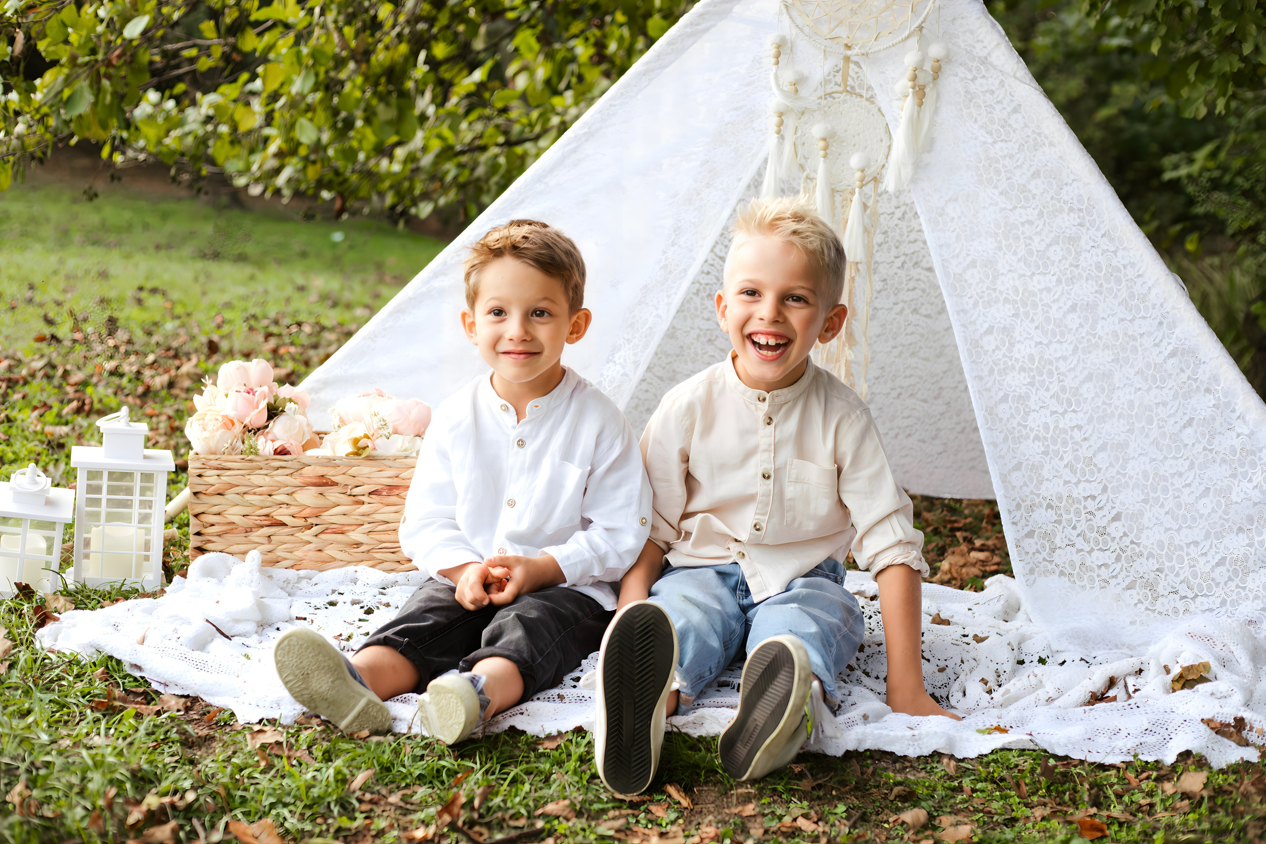Maggie e la sua bellissima famiglia. Luci e Capricci Photography