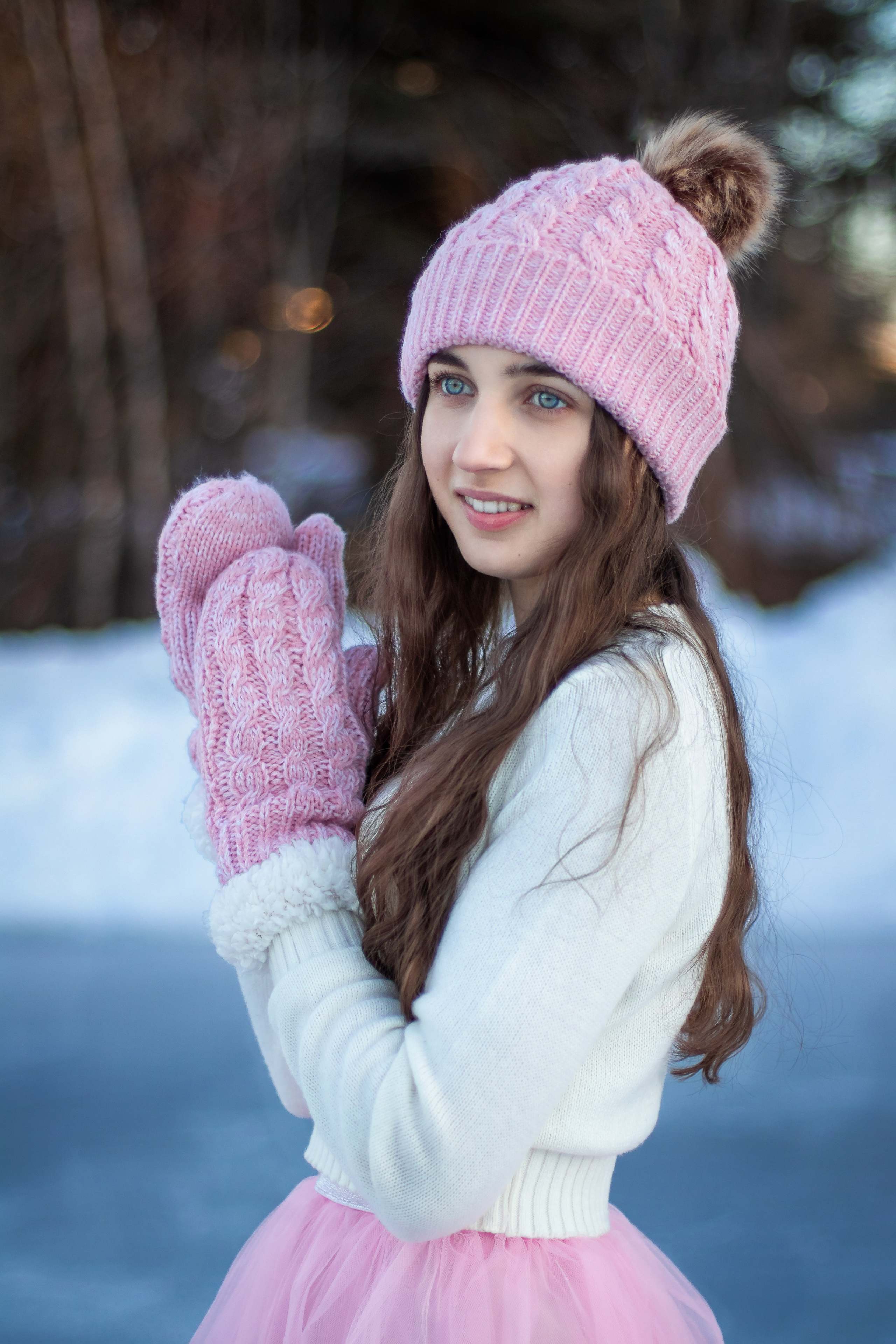 На катке. Фотограф Яна Галецкая в Гранд-Прери