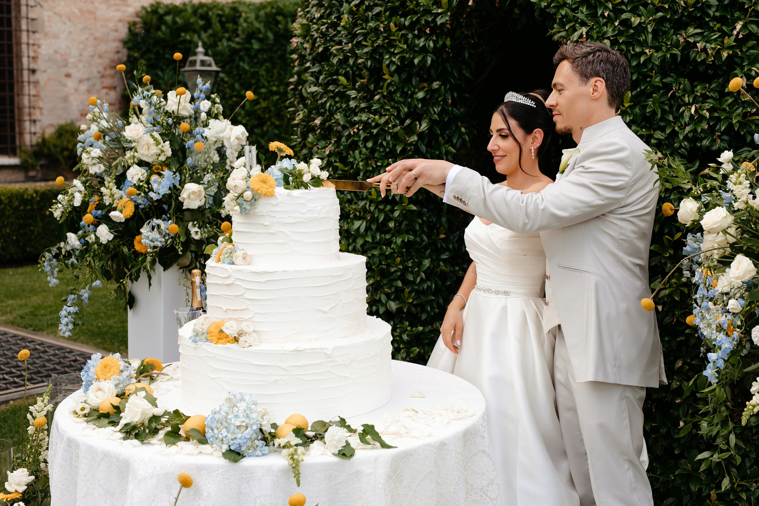 Enrico & Gislaine, Location: Castel Bevilacqua