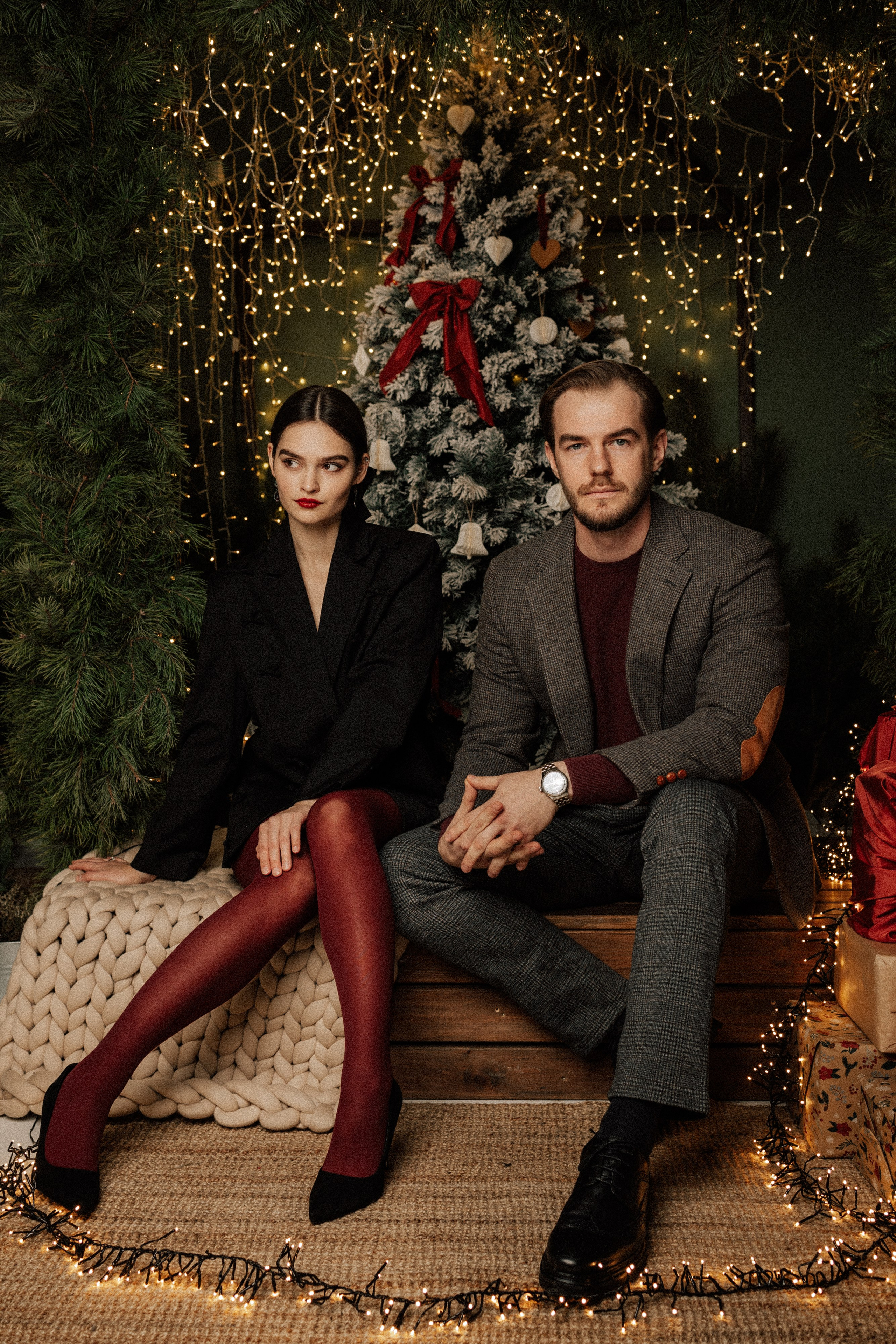 Christmas photoshoot. Destination wedding and fashion photographer in Riga Igor Davidovich