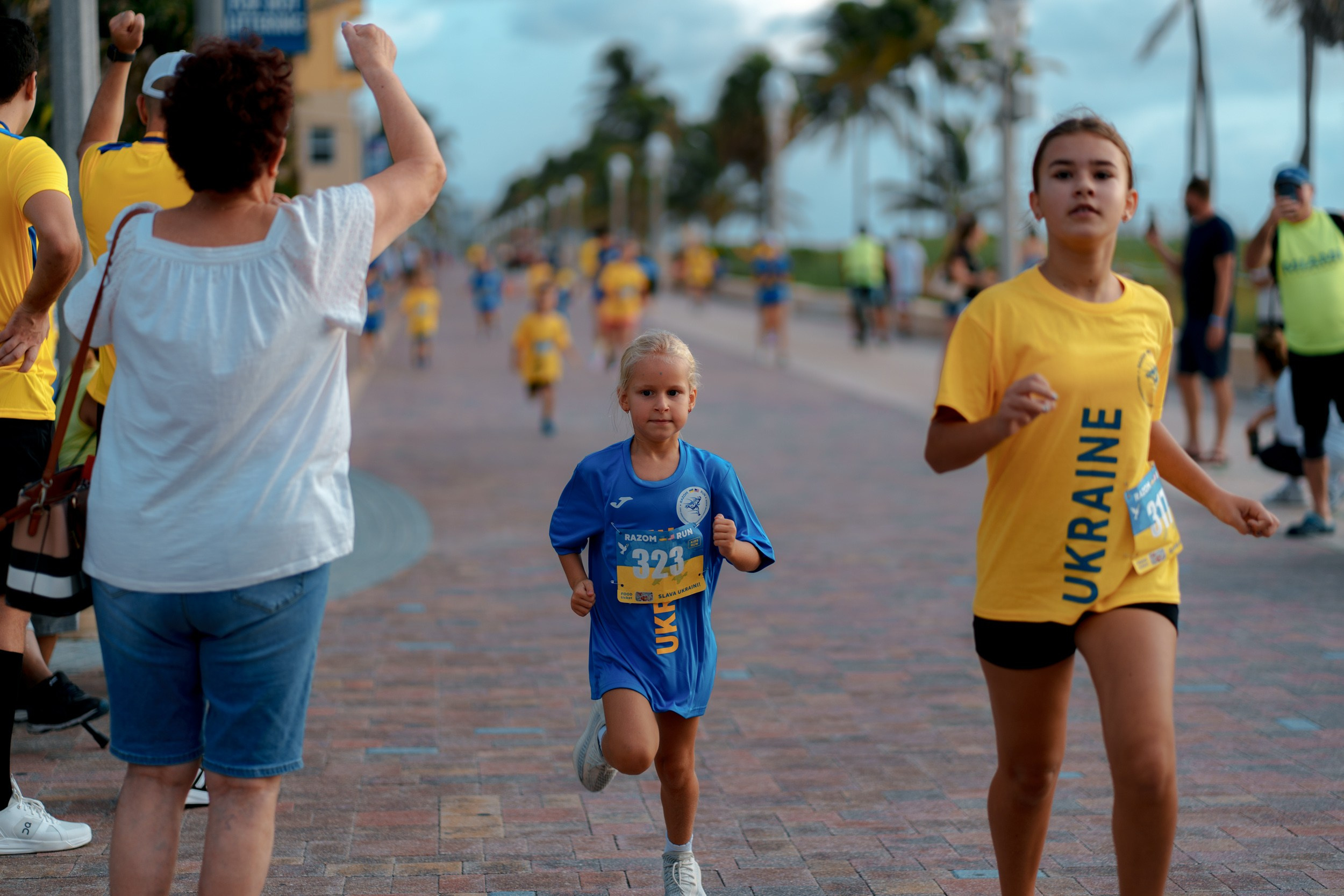 RAZOM RUN. ФОТОГРАФ ФЛОРИДА МАЙАМИ