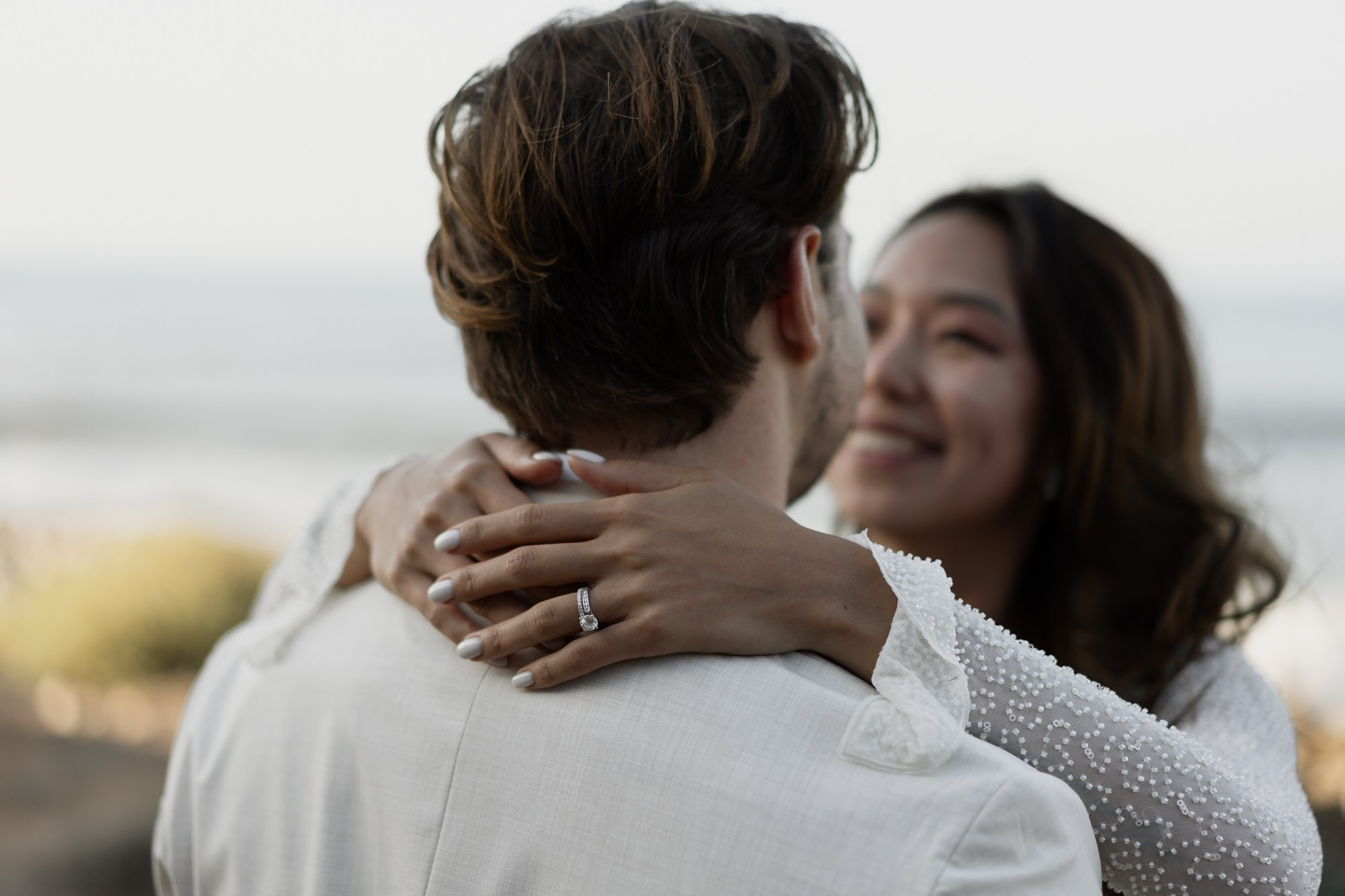 Intimate elopement in Palos Verdes. Cinematic Wedding & Elopement Photography in Los Angeles | Inspired by Indie Film & Real Life