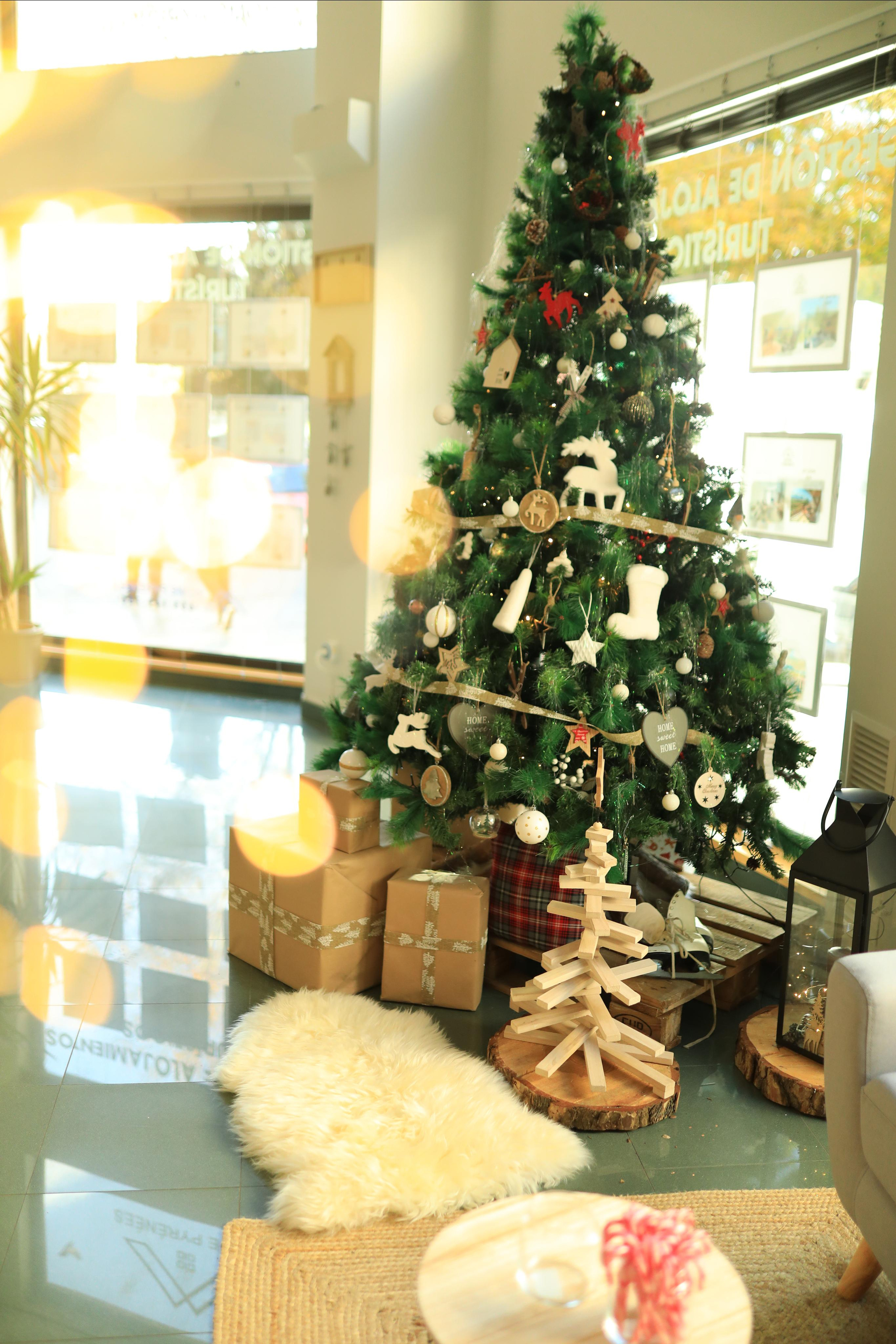 Sesiones de Navidad en Jaca. Fotografía de Eventos, Embarazo y Familiar en Pirineos