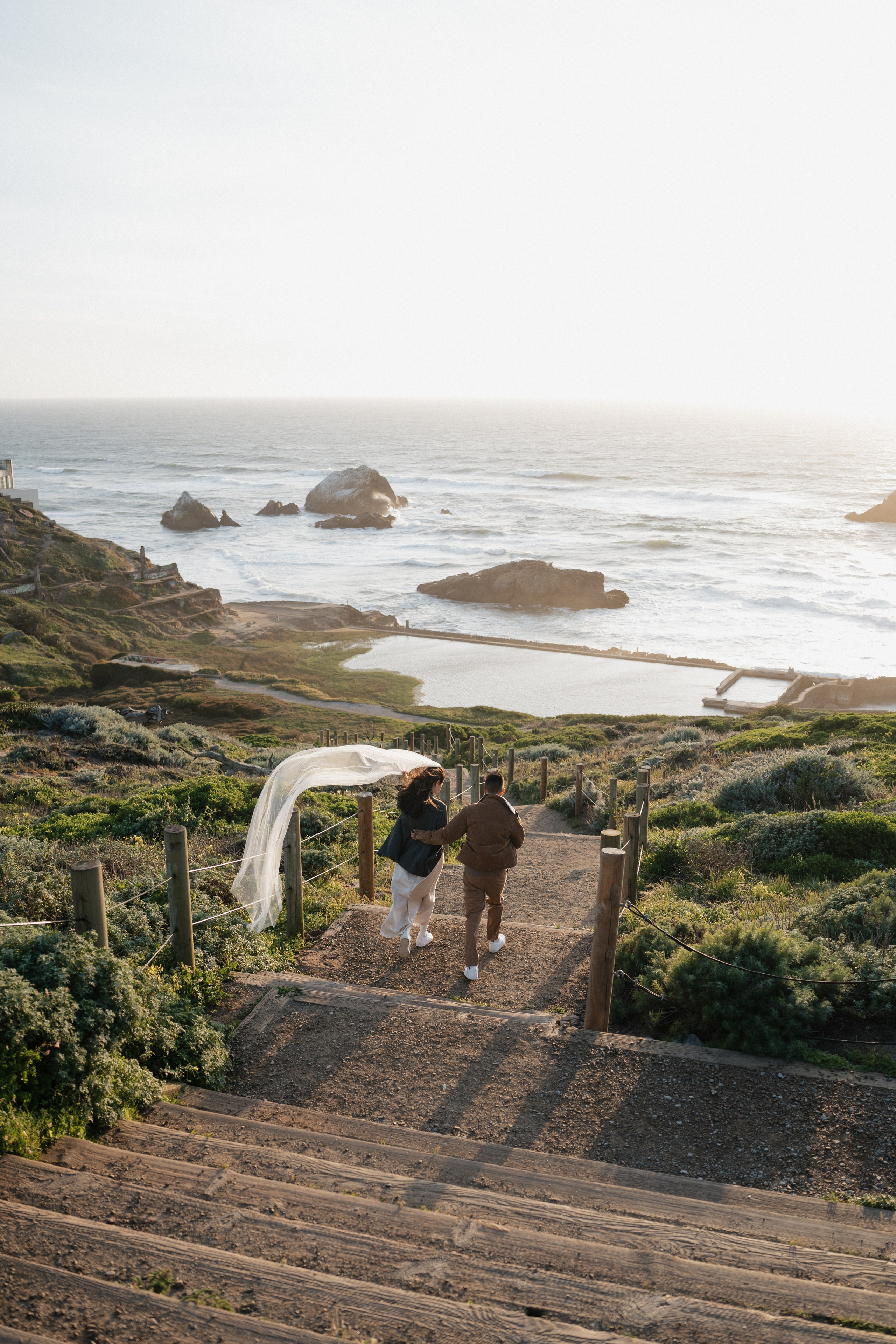 Golden Hour Magic at Sutro Baths. Soulo Photography | San Francisco Bay Area Based Photographer
