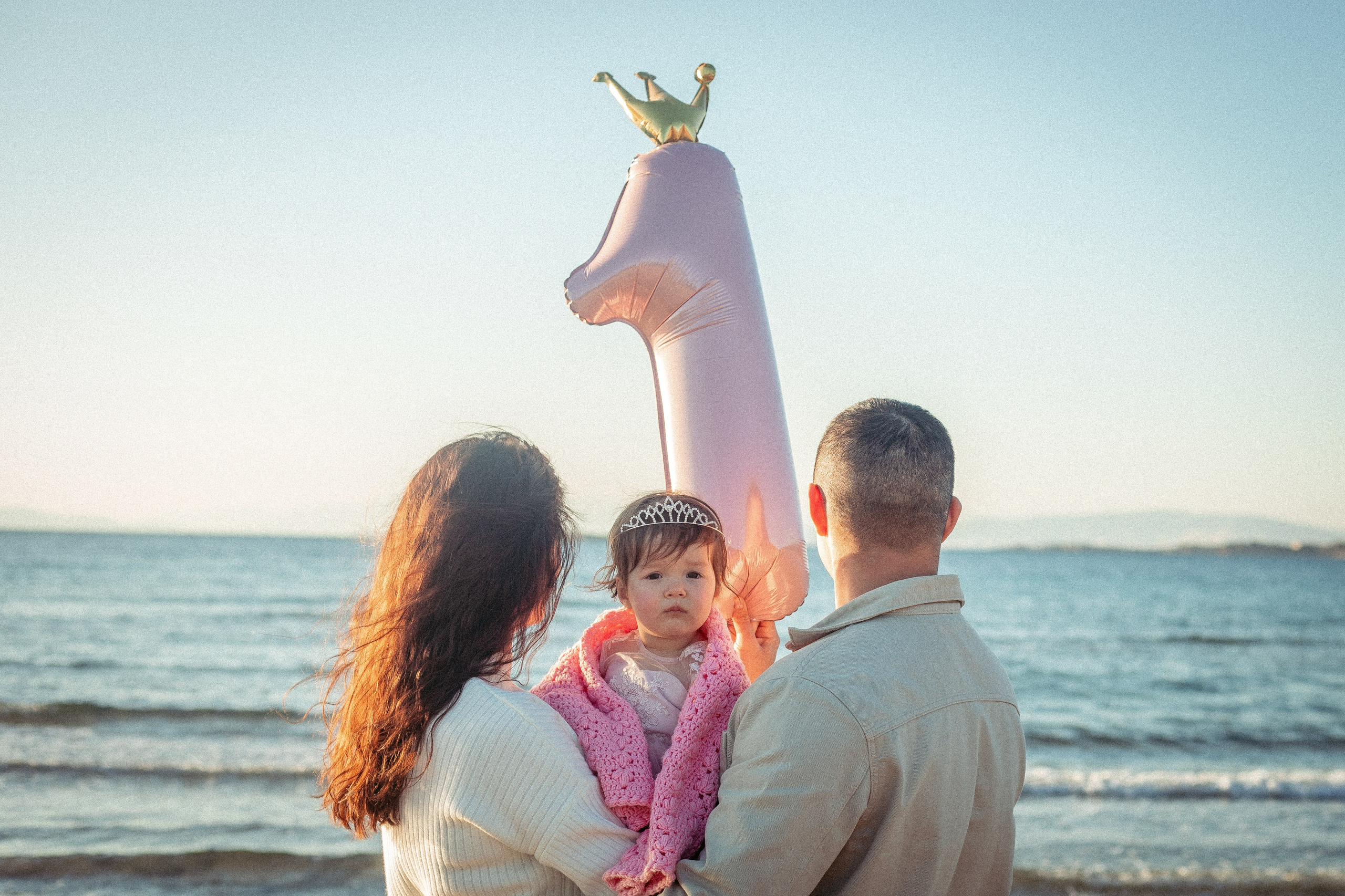 Little Beach Celebration. Family Photographer in Greece