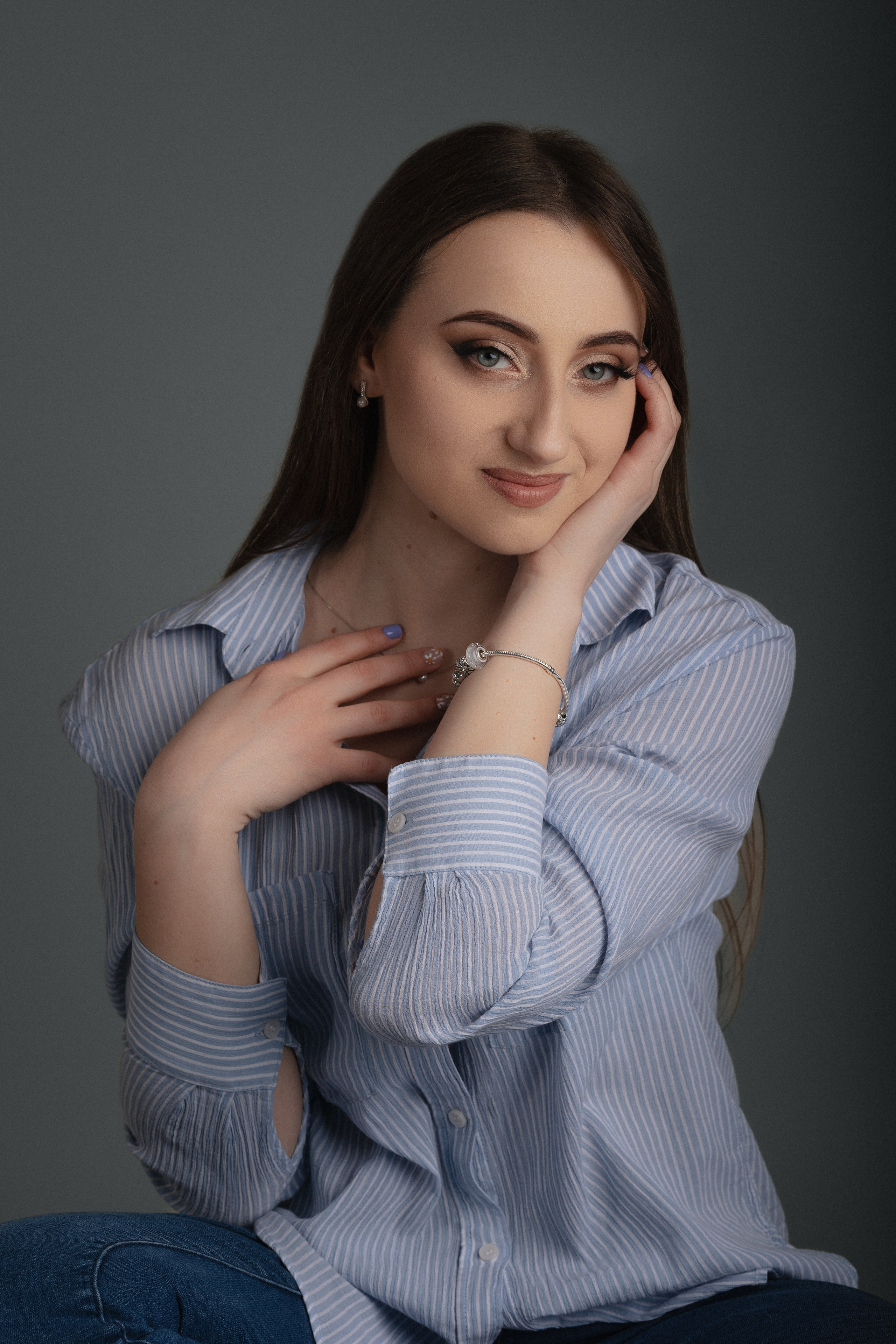 Viktorijos asmeninė fotosesija fotostudijoje Marijampolėje