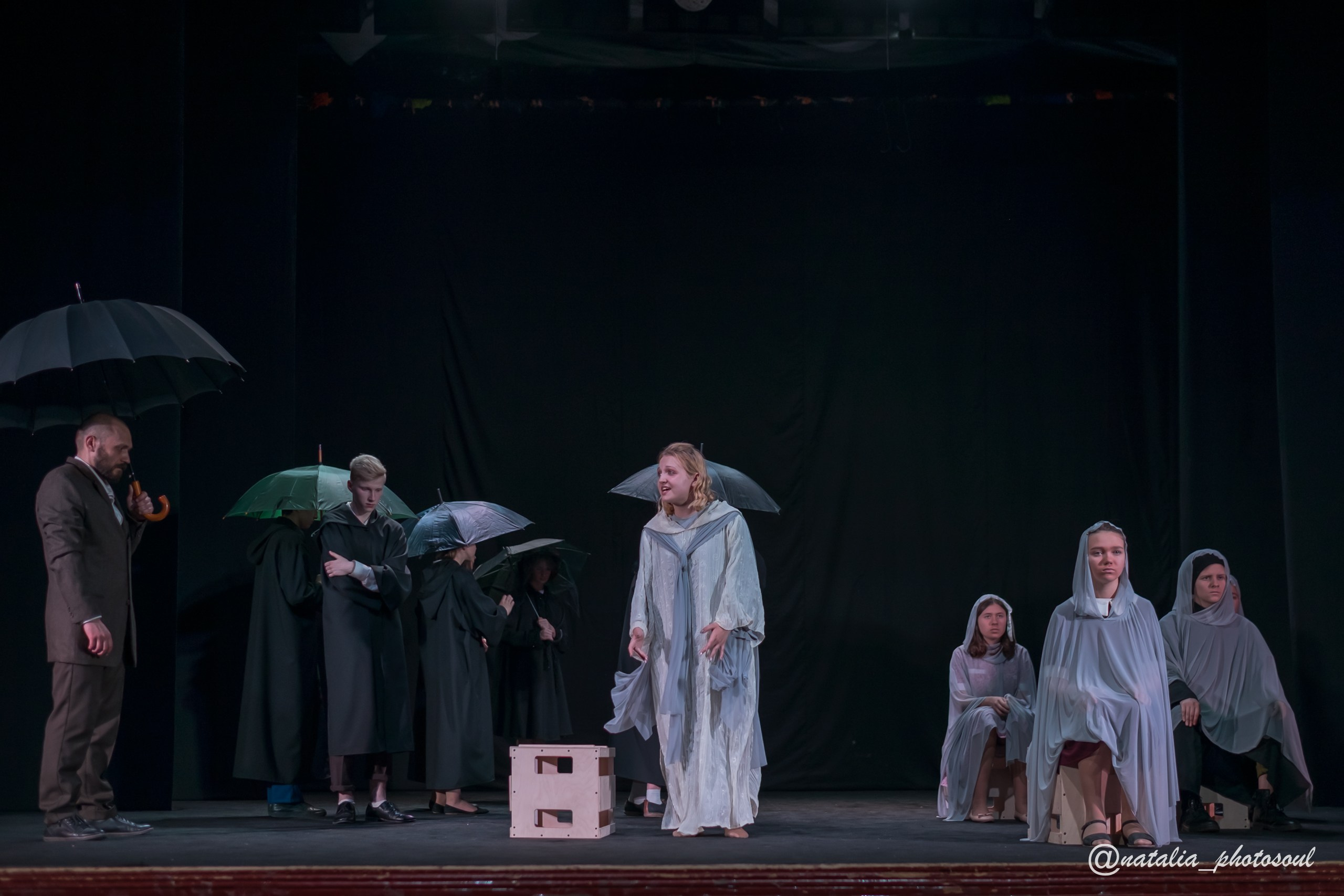 Performance “Our Town” School and Theater “Artist”. Photographer in Seoul Dobrokvashina Natalya