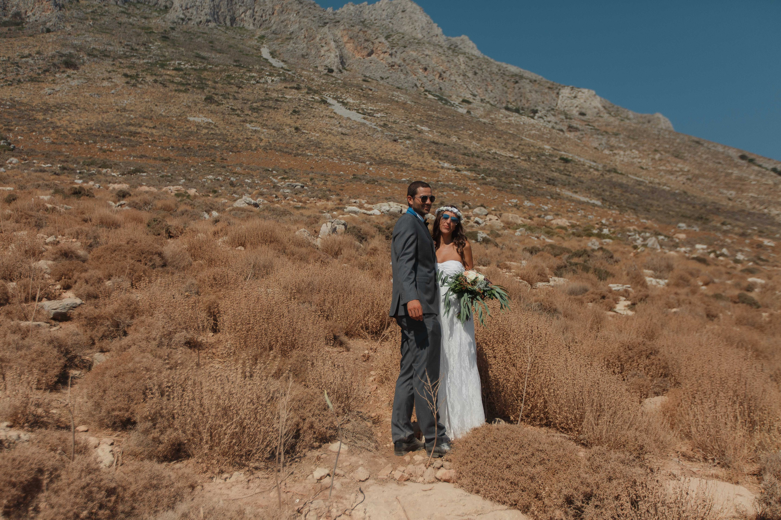 Marino & Steffi, Crete. Denny Savon — Photographer in Santorini | Weddings, Love Stories & Flying Dress