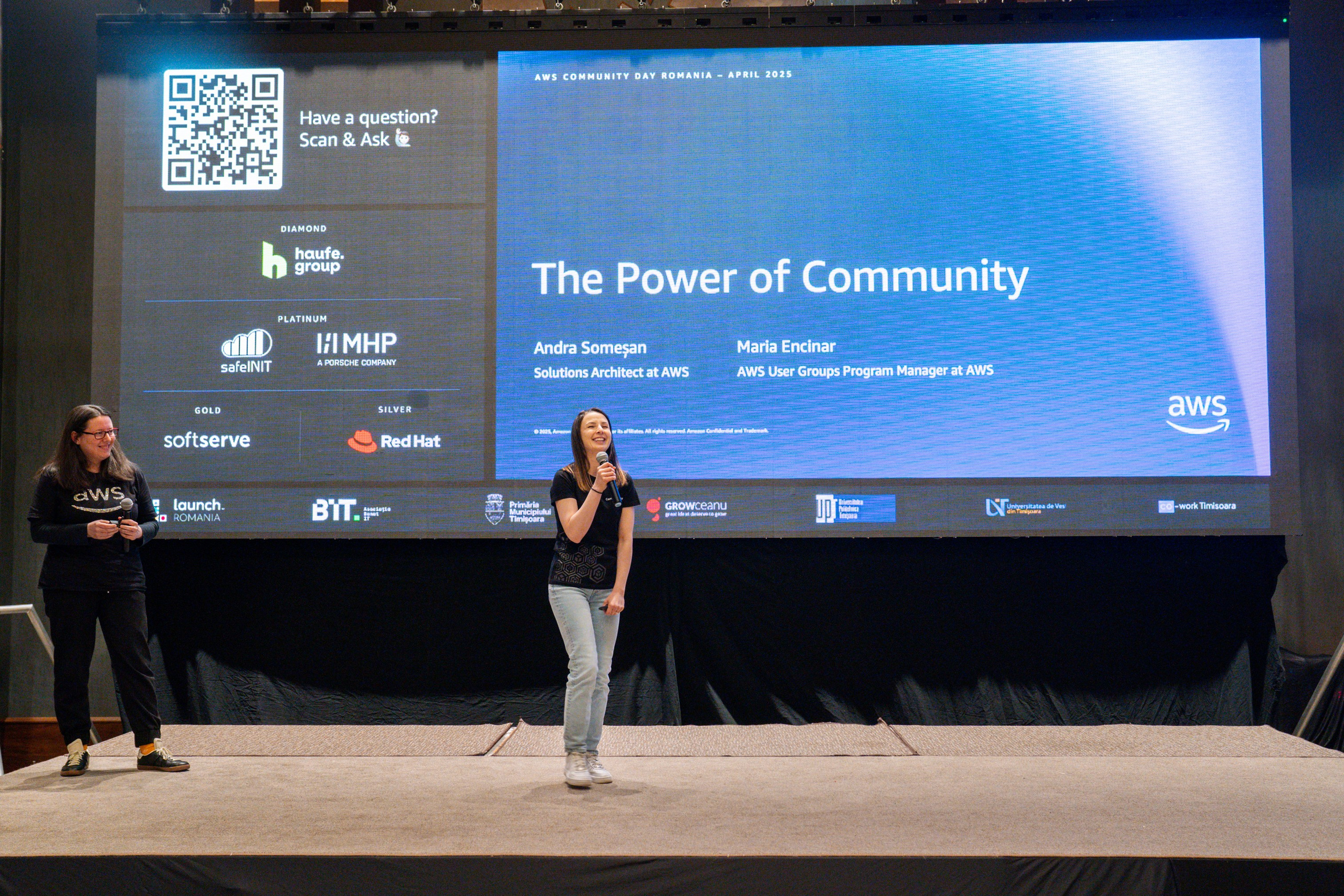 AWS Community Day 2025. Cozac Cristian Photographer