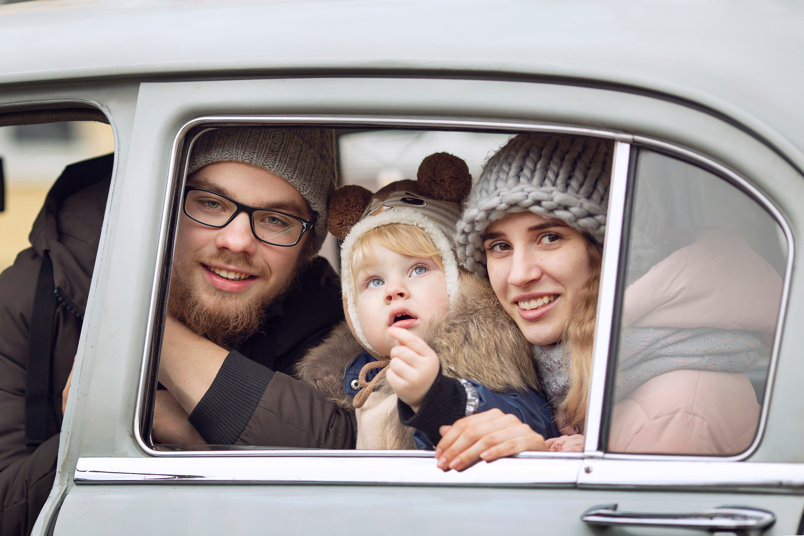 Veronica and her family. Family photographer in Vilnuis Svetlana Naumova