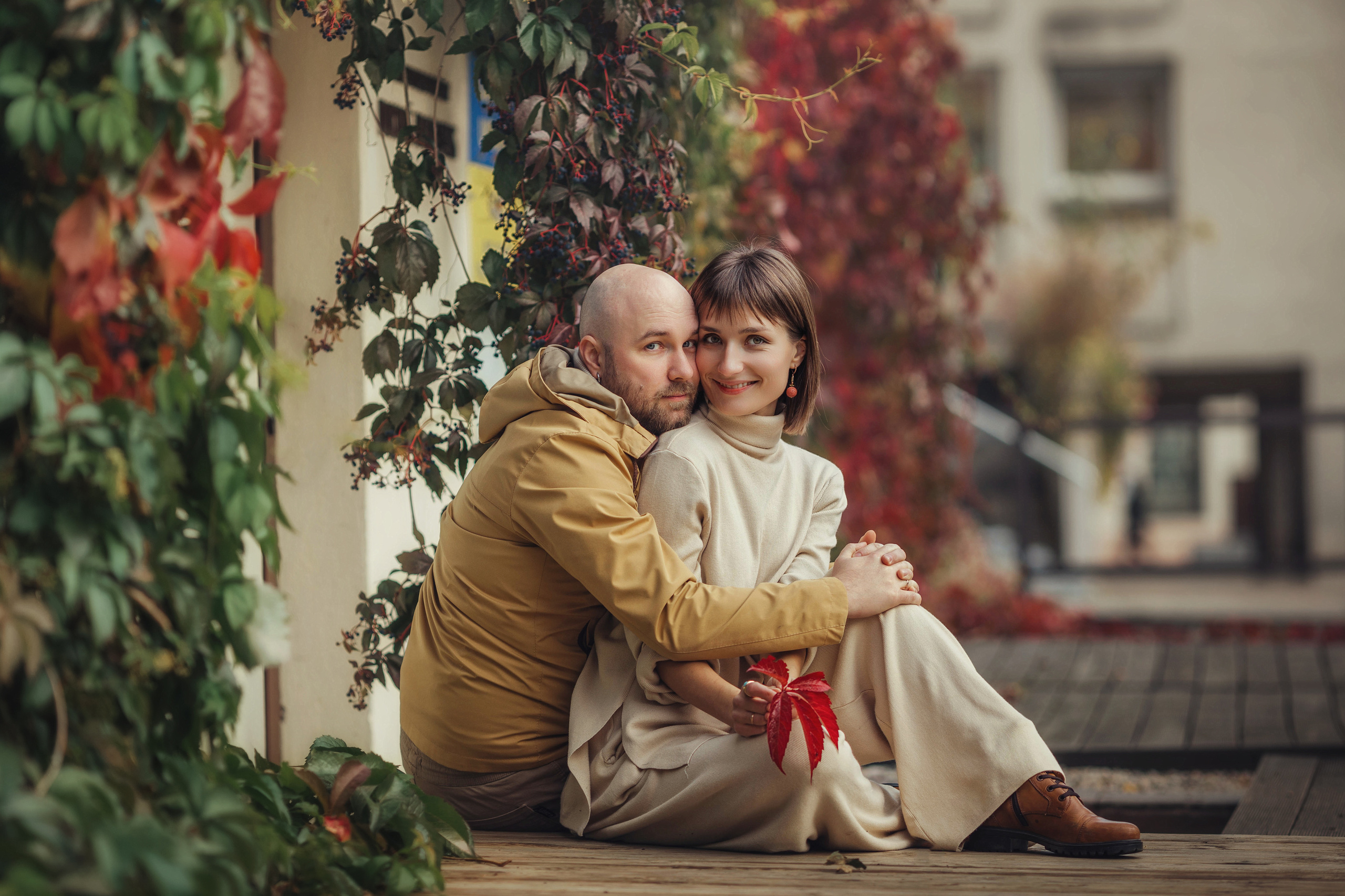Юля, Саша и маленький Мишка. Семейный и детский фотограф в Вильнюсе Светлана Наумова