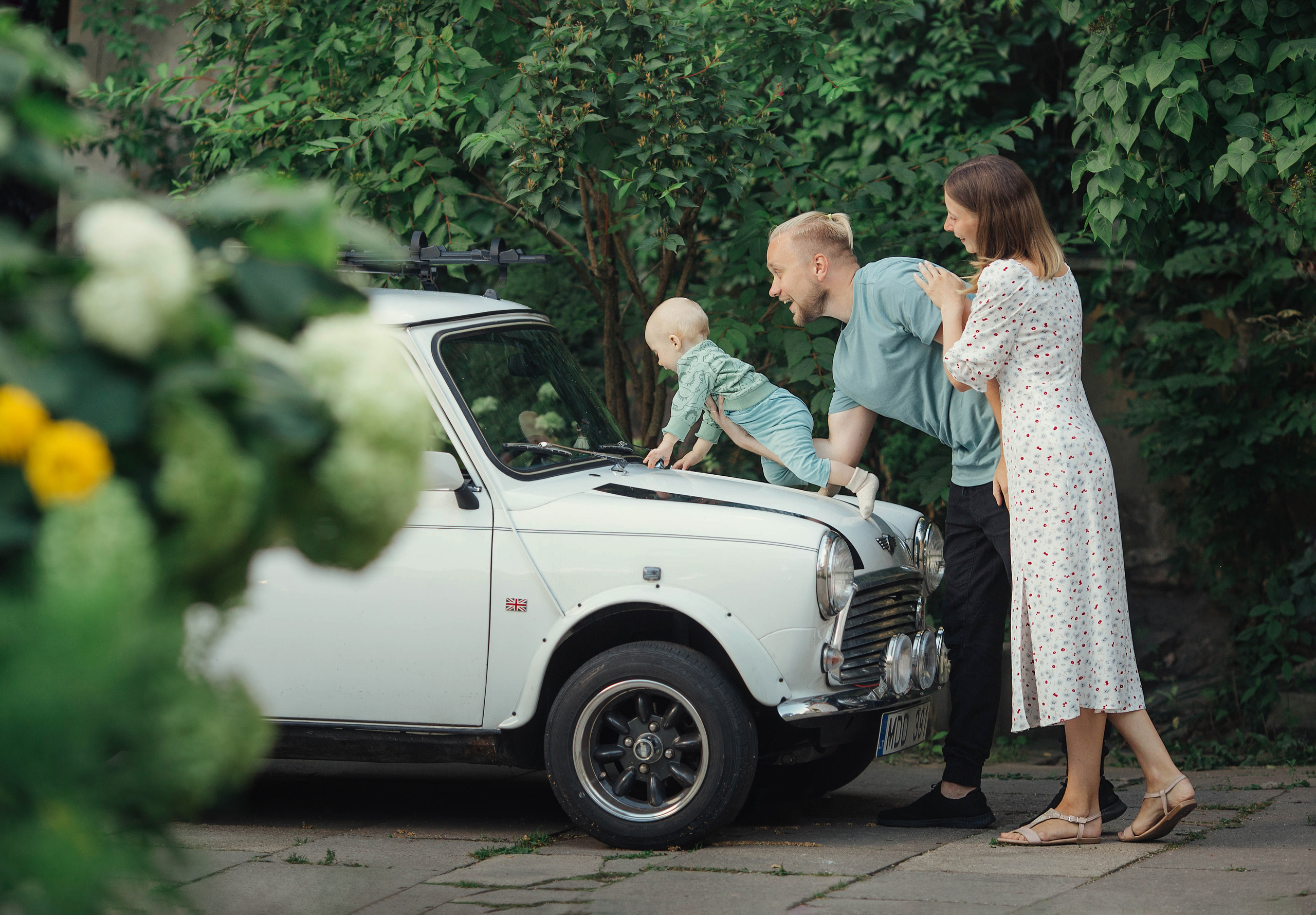 Alena, Oleg and Yaroslav. Family photographer in Vilnuis Svetlana Naumova