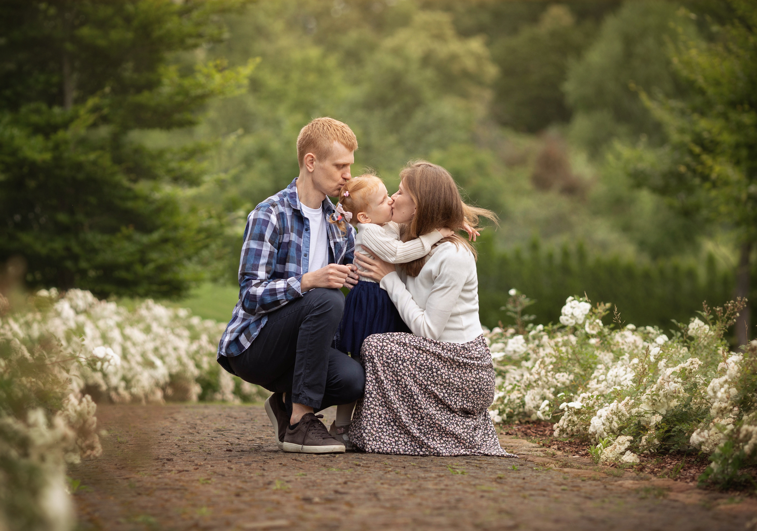 Вика, Юра и Анюта. Семейный и детский фотограф в Вильнюсе Светлана Наумова