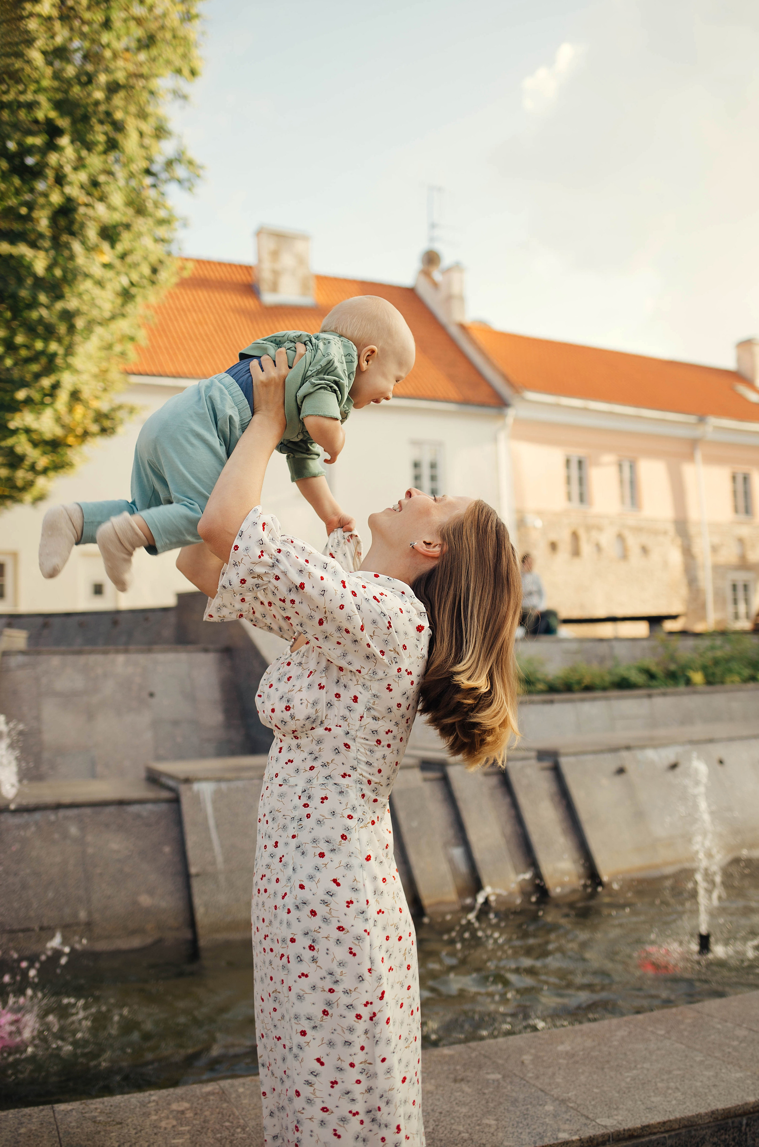 Alena, Oleg and Yaroslav. Family photographer in Vilnuis Svetlana Naumova