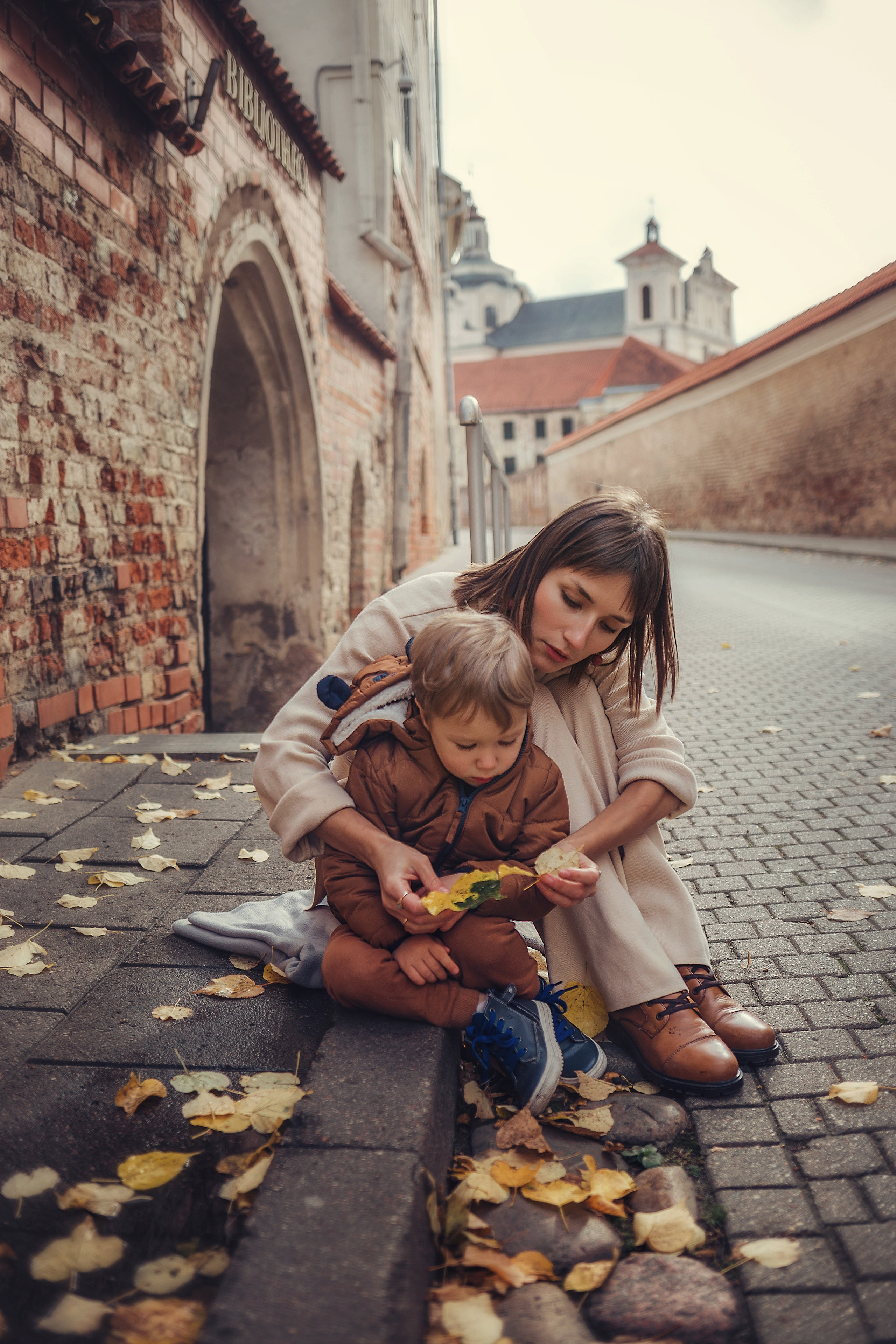 Юля, Саша и маленький Мишка. Семейный и детский фотограф в Вильнюсе Светлана Наумова
