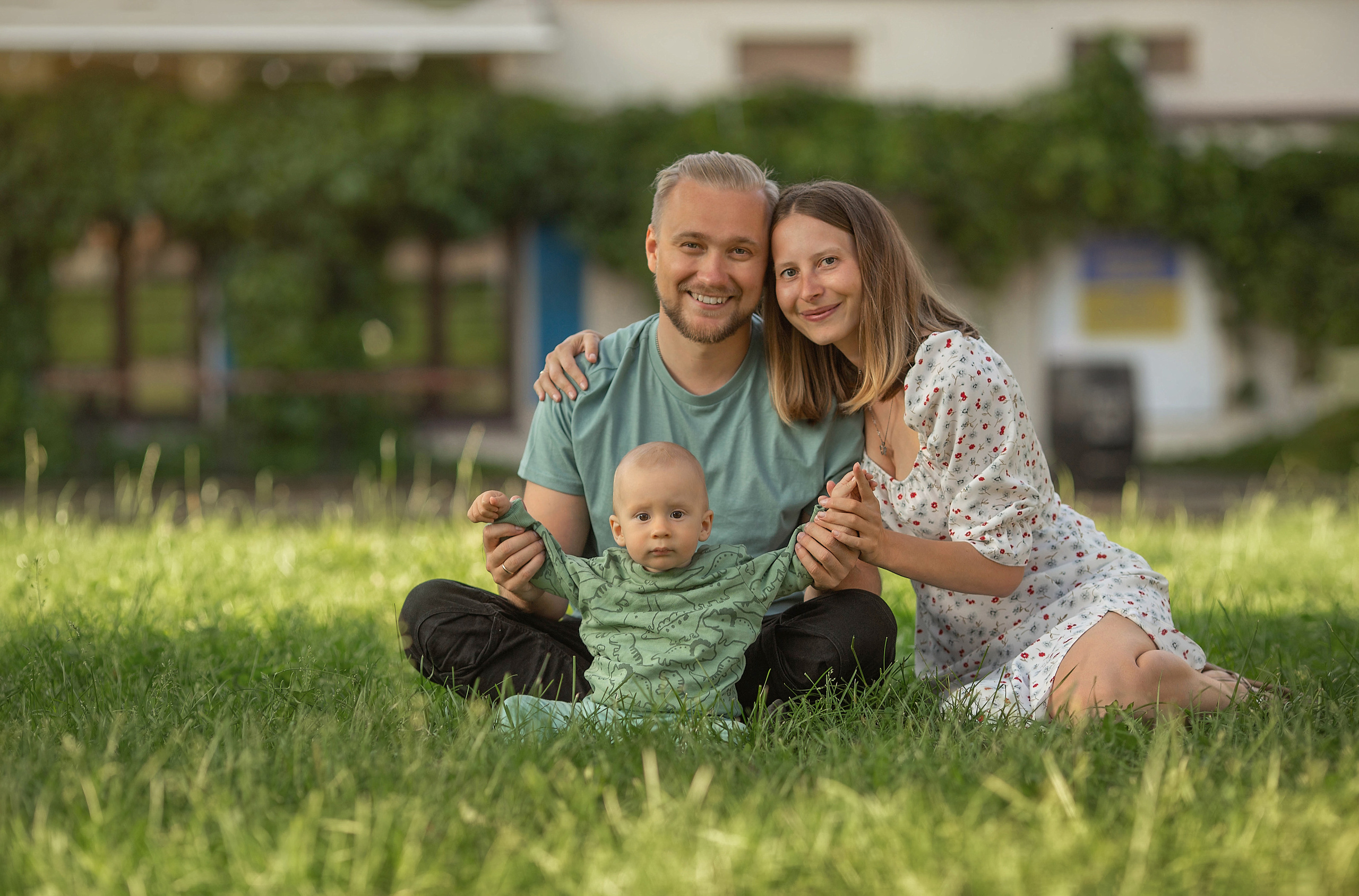 Alena, Oleg and Yaroslav. Family photographer in Vilnuis Svetlana Naumova