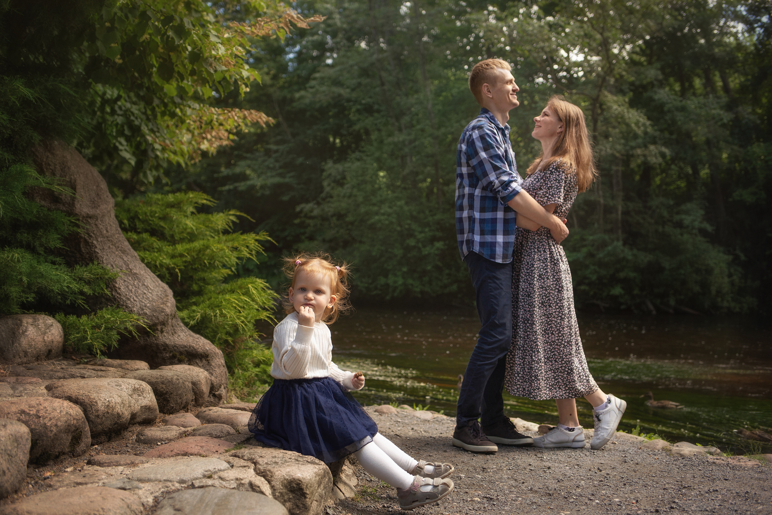 Вика, Юра и Анюта. Семейный и детский фотограф в Вильнюсе Светлана Наумова