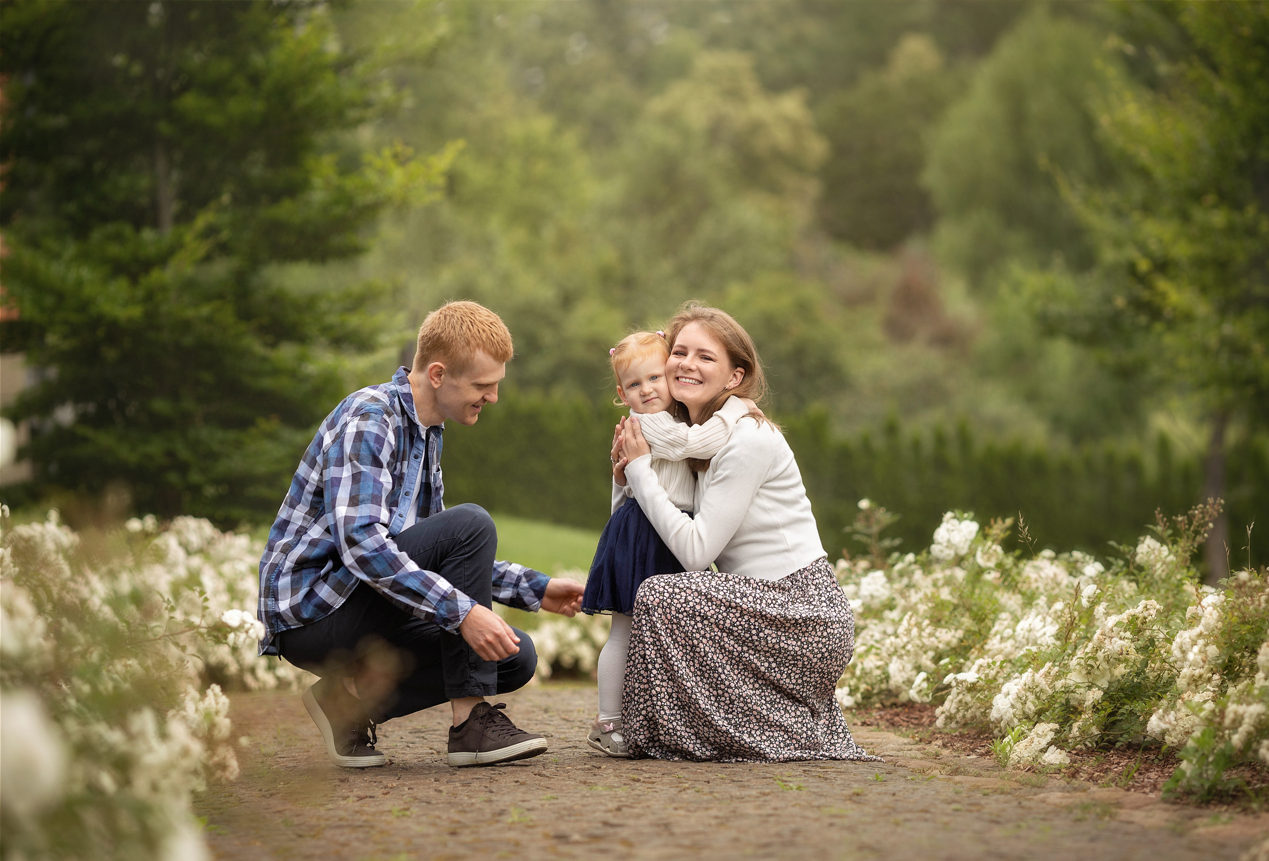 Вика, Юра и Анюта. Семейный и детский фотограф в Вильнюсе Светлана Наумова