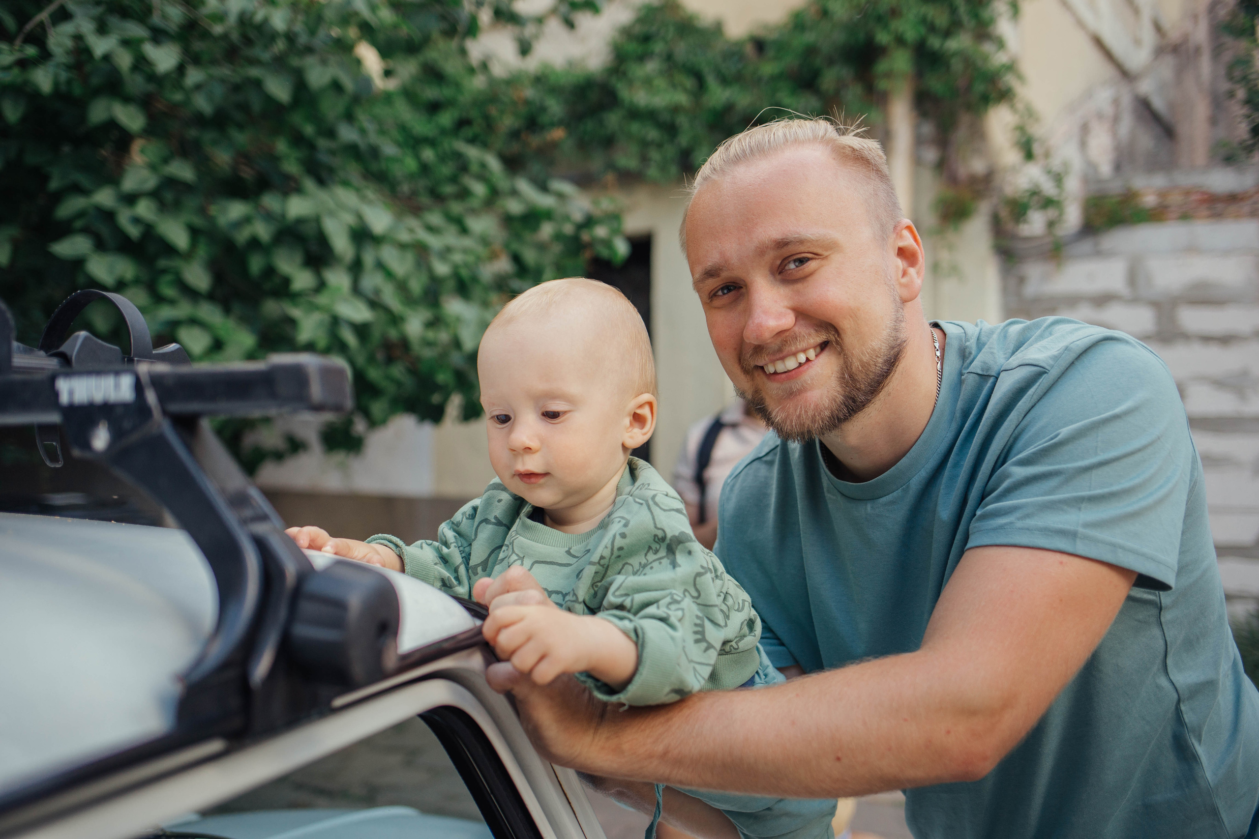 Alena, Oleg and Yaroslav. Family photographer in Vilnuis Svetlana Naumova