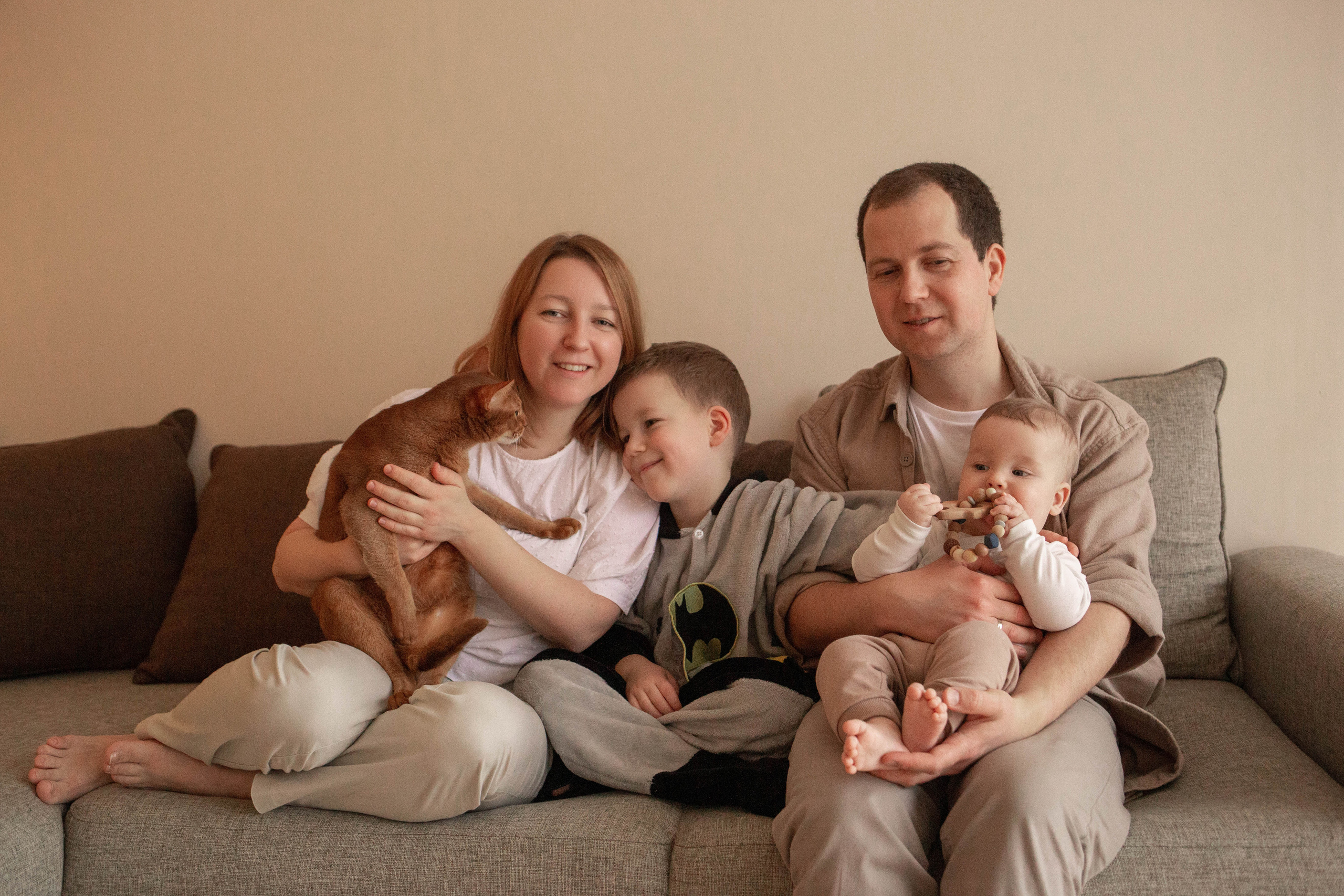 Драгоценные моменты дома. Семейный и детский фотограф в Вильнюсе Светлана Наумова